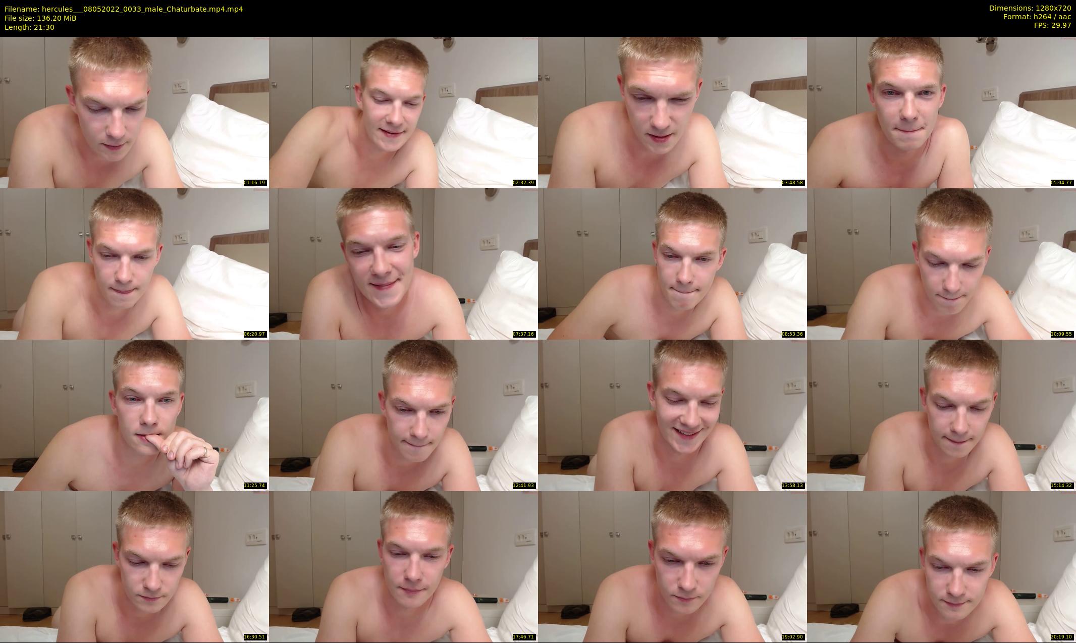 hercules__ — 22 minute Chaturbate male cam show recording, 720p, May 8, 2022
