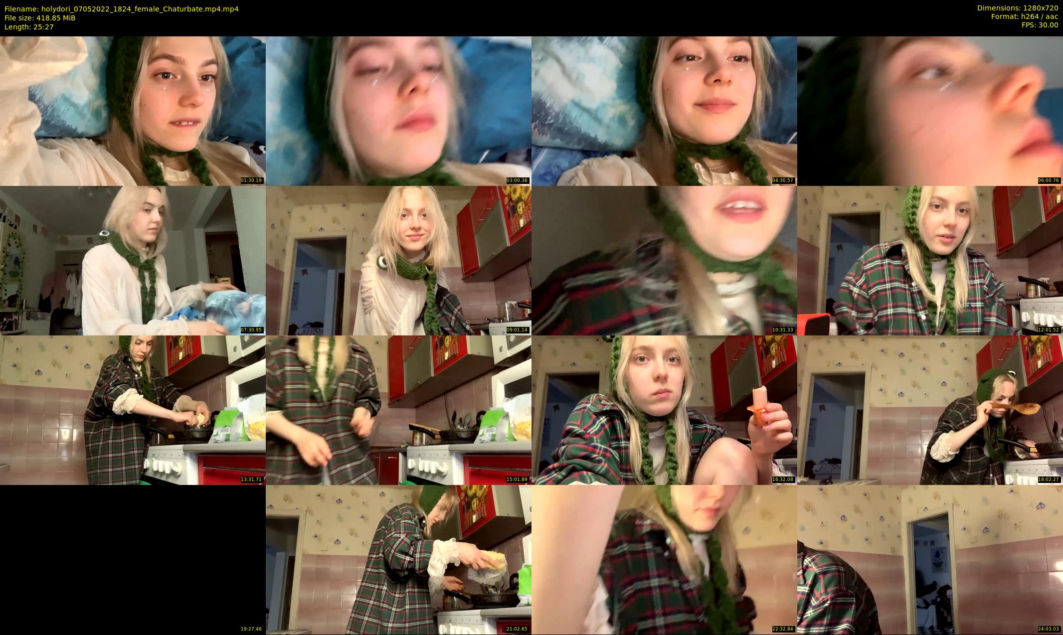 holydori — 26 minute Chaturbate female cam show recording, 720p, May 7, 2022