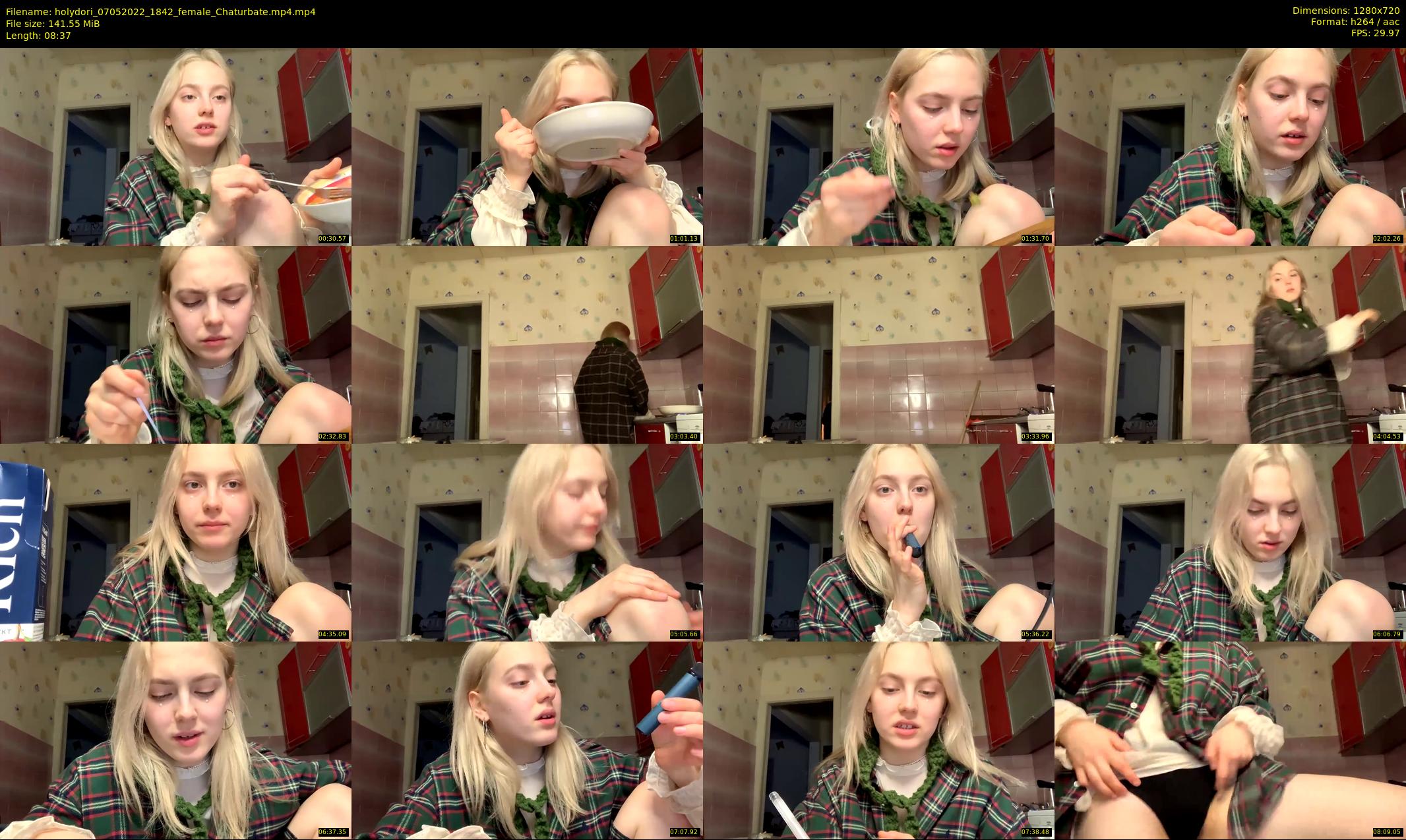 holydori — 9 minute Chaturbate female cam show recording, 720p, May 7, 2022