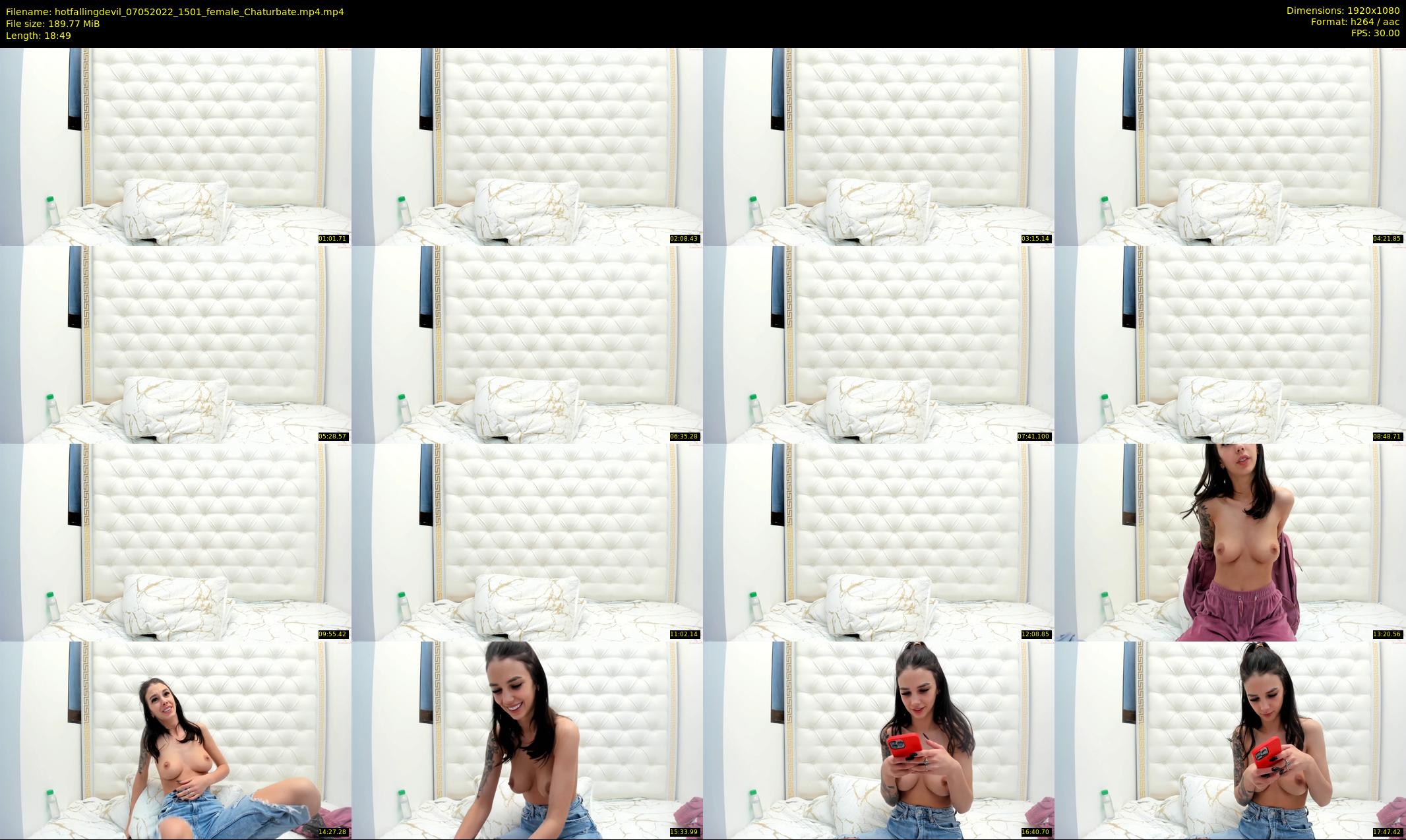 hotfallingdevil — 19 minute Chaturbate female cam show recording, 1080p, May 7, 2022
