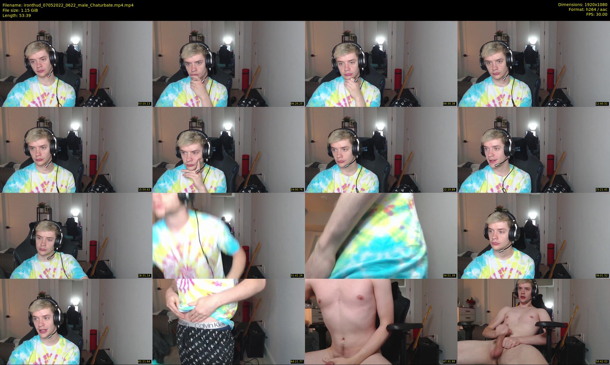 ironthud — 54 minute Chaturbate male cam show recording, 1080p, May 7, 2022