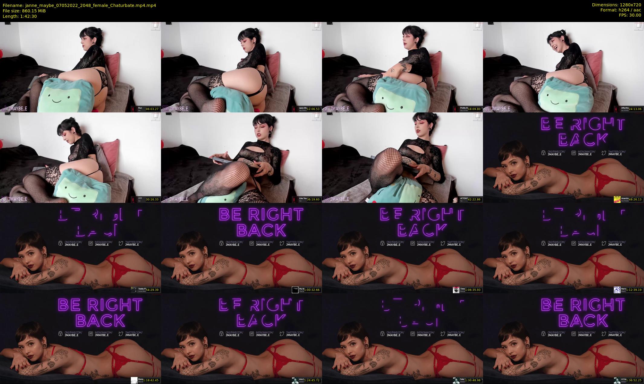janne_maybe — 103 minute Chaturbate female cam show recording, 720p, May 7, 2022