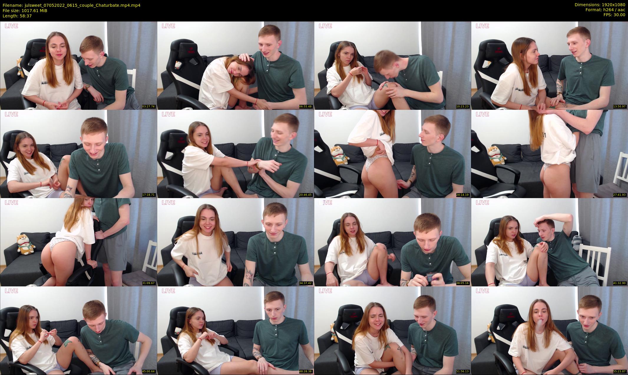 julsweet — 59 minute Chaturbate male cam show recording, 1080p, May 7, 2022