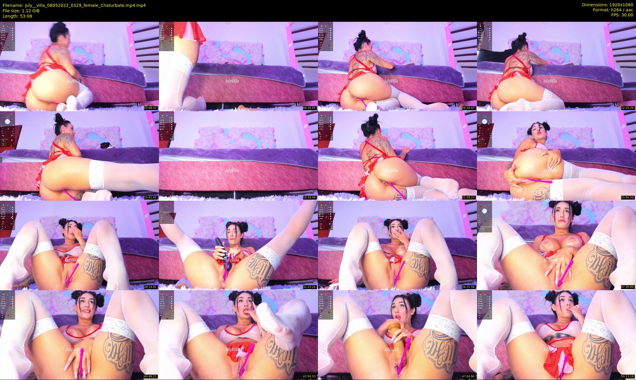 july__villa — 54 minute Chaturbate female cam show recording, 1080p, May 8, 2022