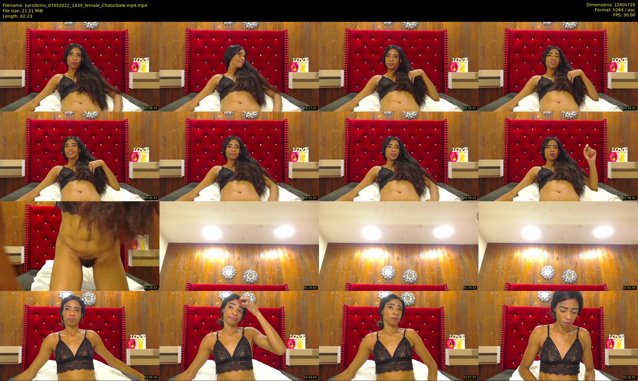 karolbrins — 3 minute Chaturbate female cam show recording, 720p, May 7, 2022