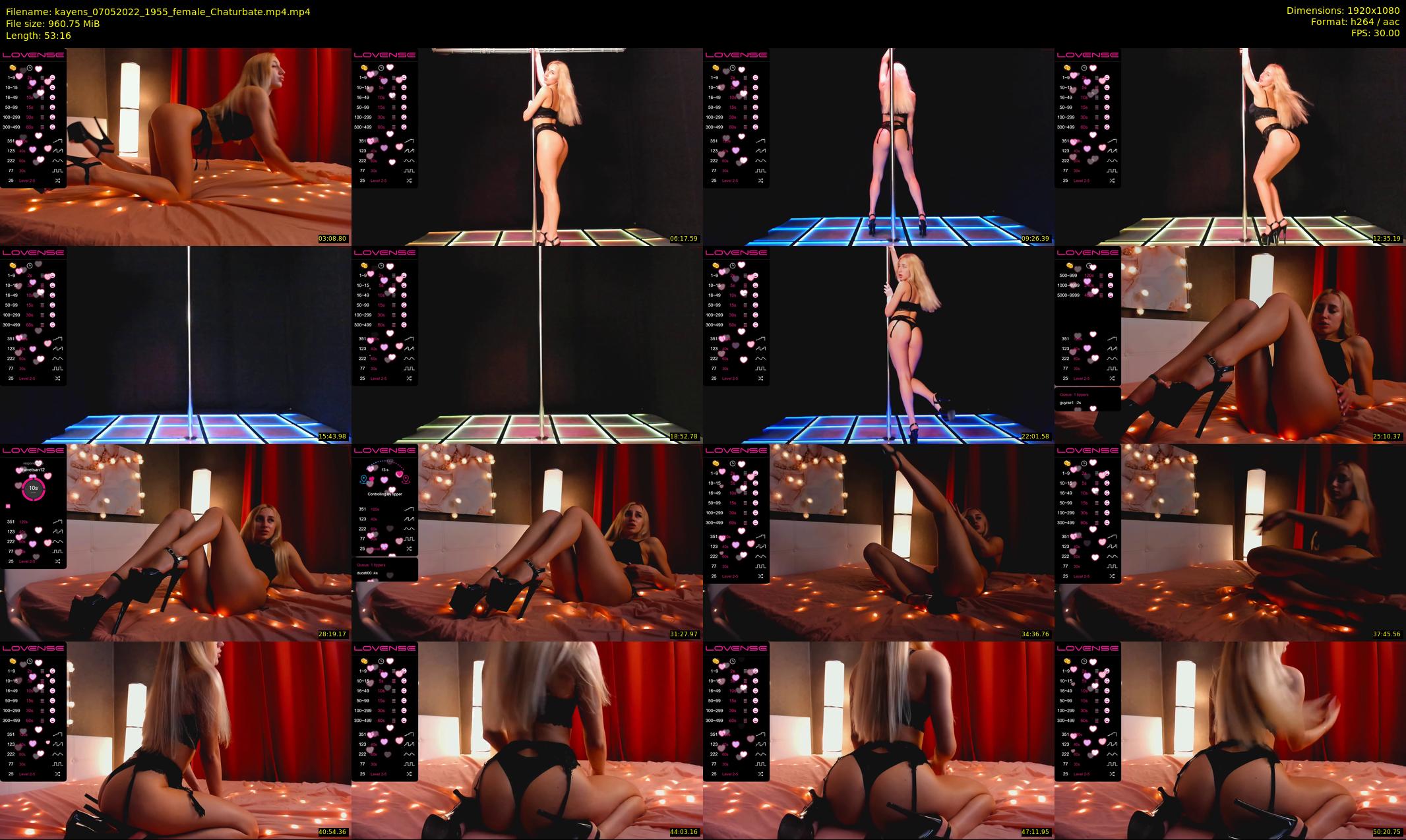 kayens — 54 minute Chaturbate couple cam show recording, 1080p, May 7, 2022