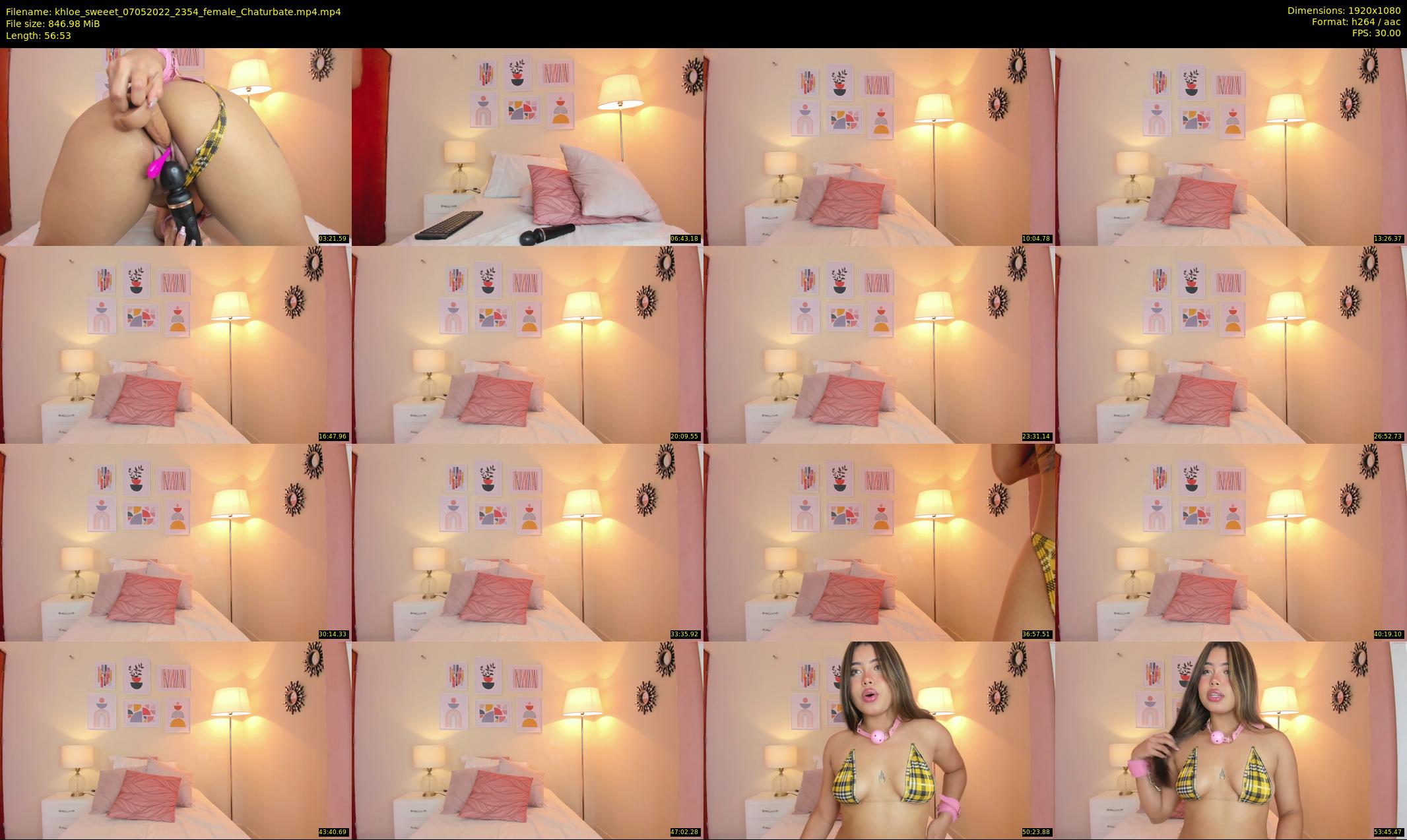khloe_sweeet — 57 minute Chaturbate female cam show recording, 1080p, May 7, 2022