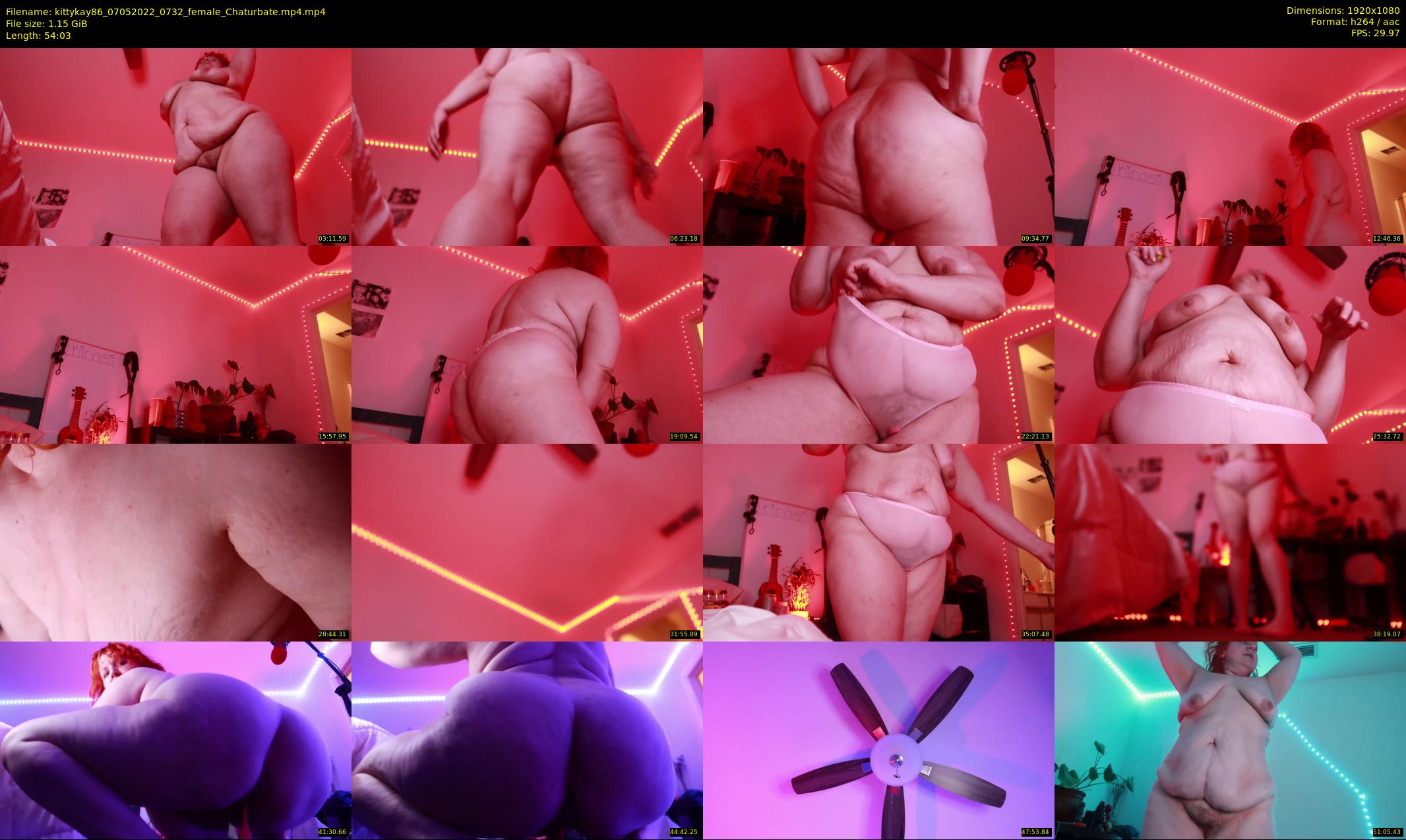 kittykay86 — 55 minute Chaturbate female cam show recording, 1080p, May 7, 2022