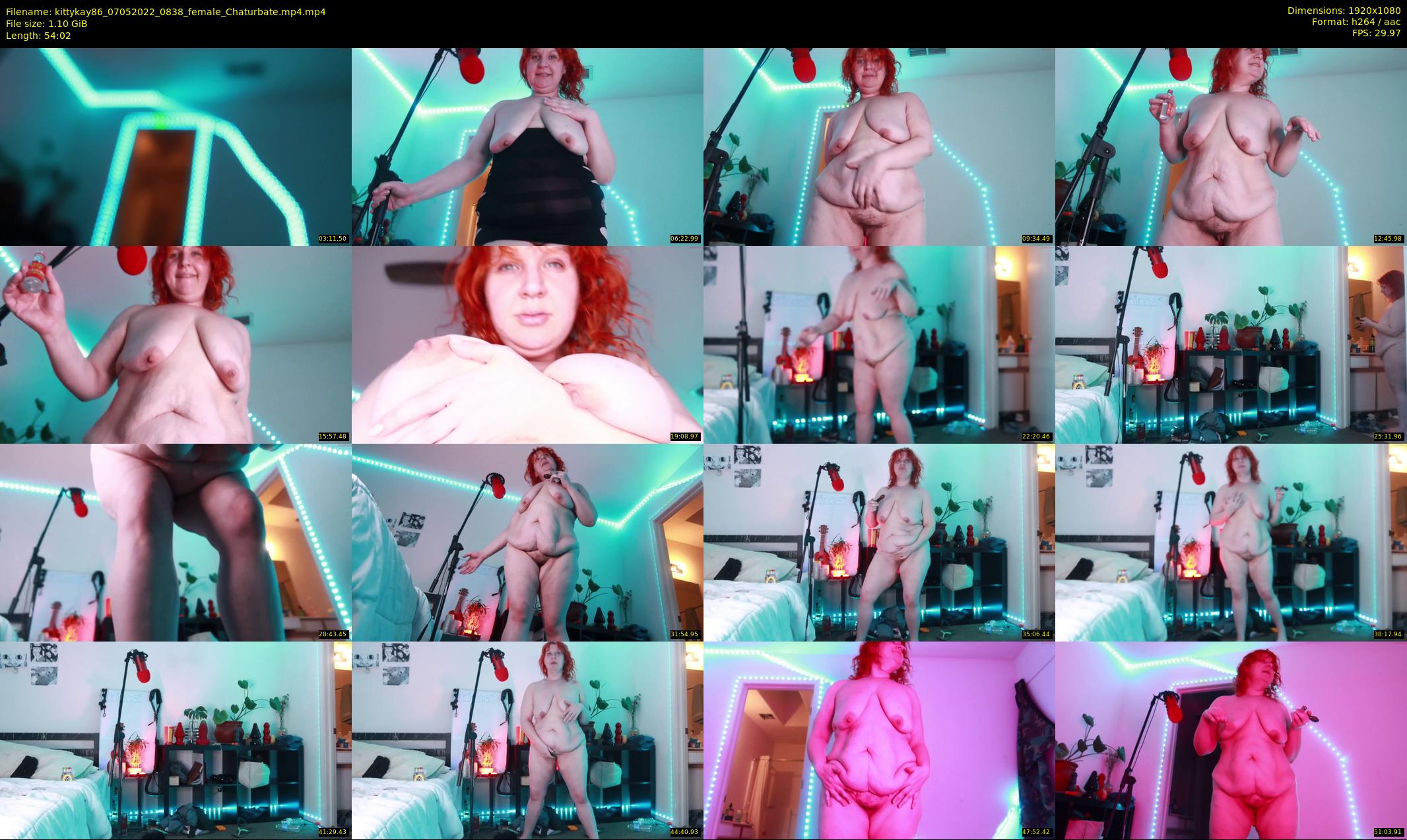 kittykay86 — 55 minute Chaturbate female cam show recording, 1080p, May 7, 2022