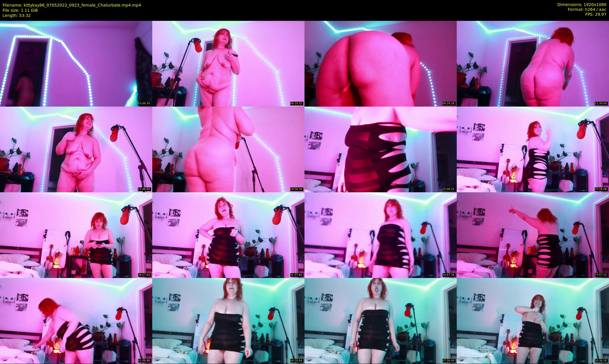kittykay86 — 54 minute Chaturbate female cam show recording, 1080p, May 7, 2022