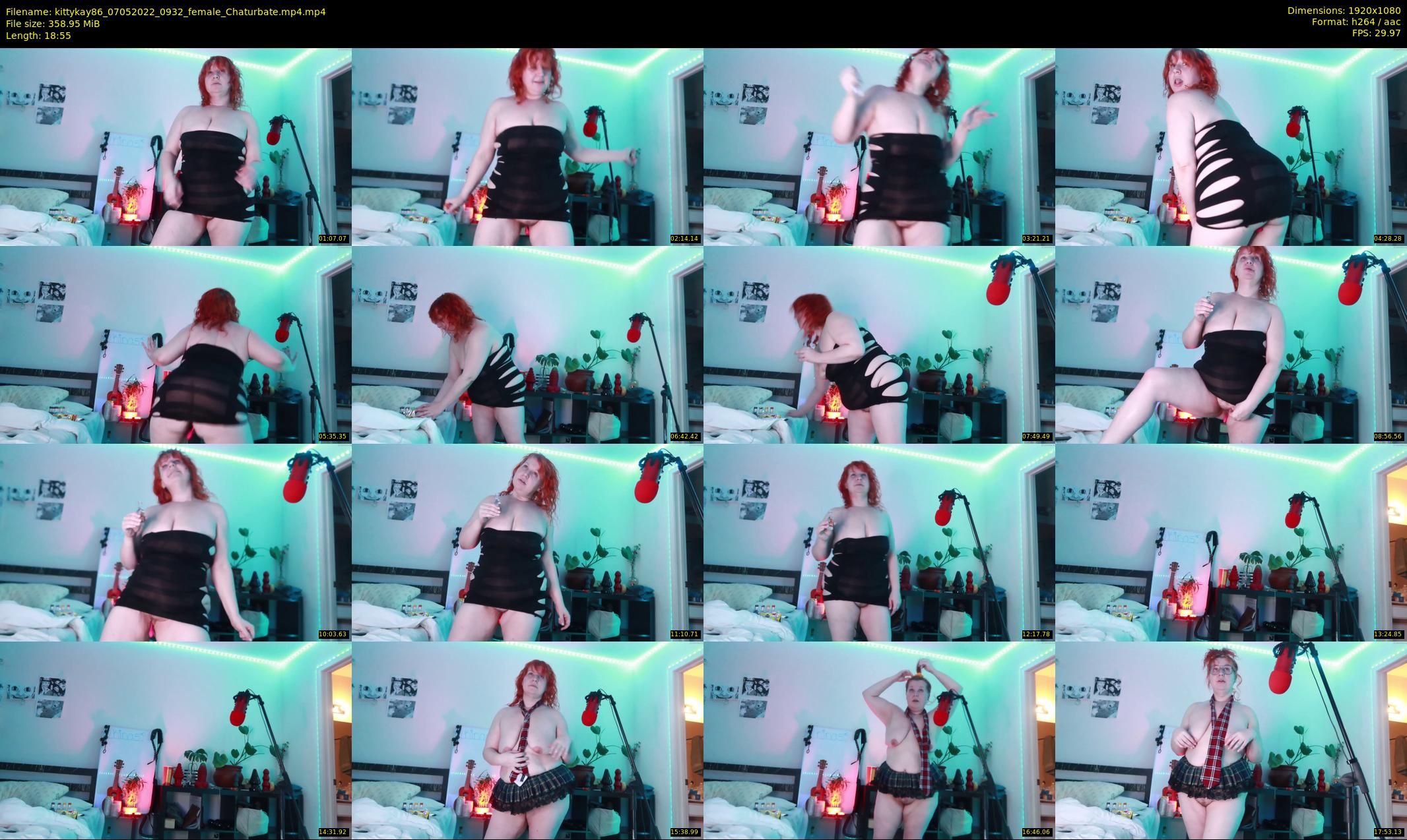 kittykay86 — 19 minute Chaturbate female cam show recording, 1080p, May 7, 2022