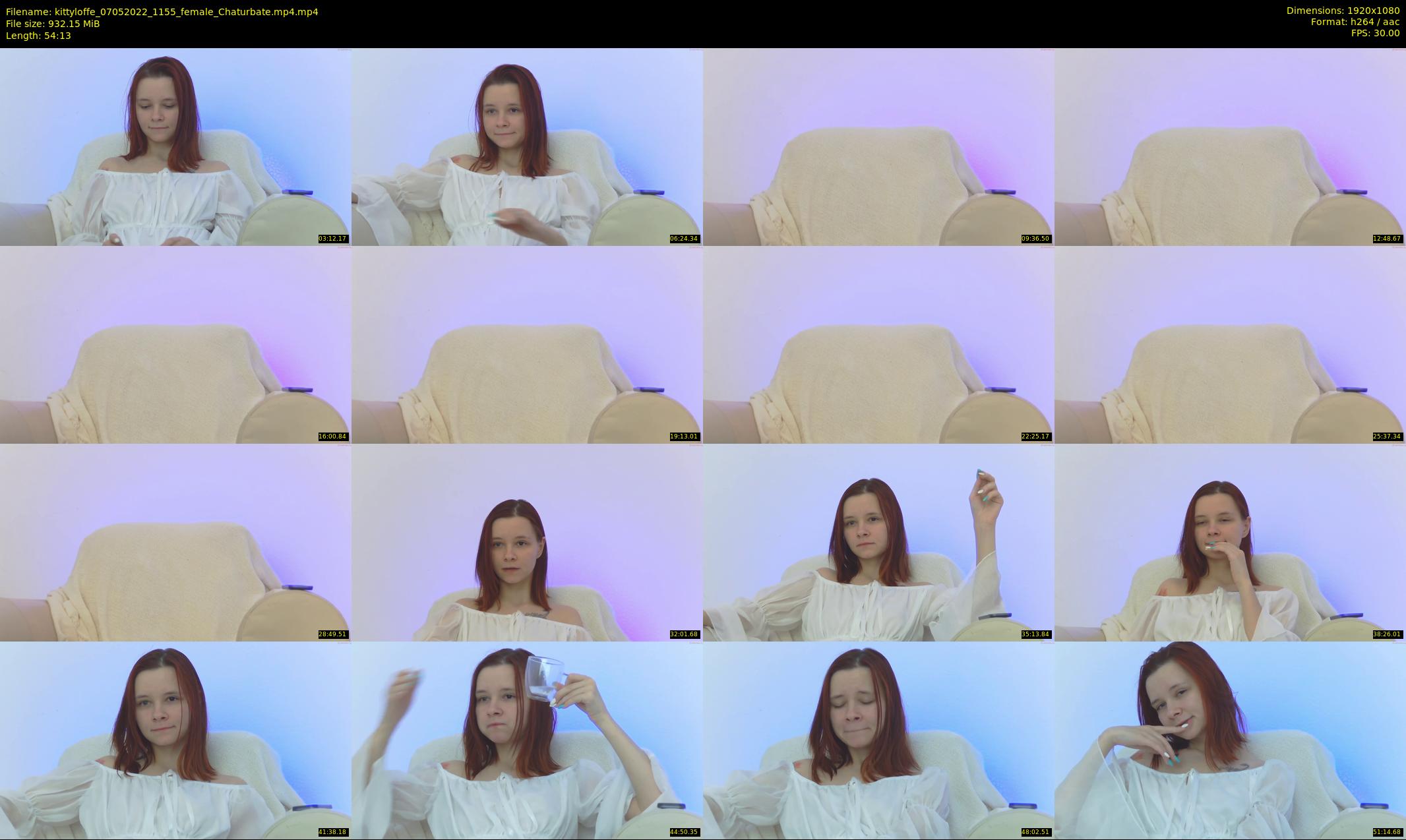 kittyloffe — 55 minute Chaturbate female cam show recording, 1080p, May 7, 2022