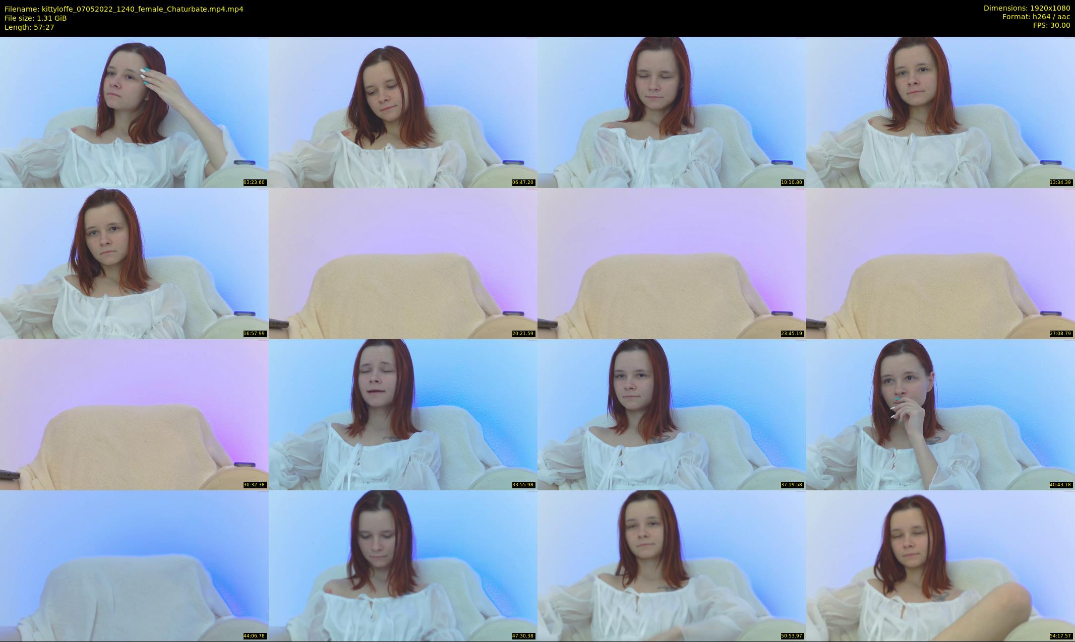 kittyloffe — 58 minute Chaturbate female cam show recording, 1080p, May 7, 2022