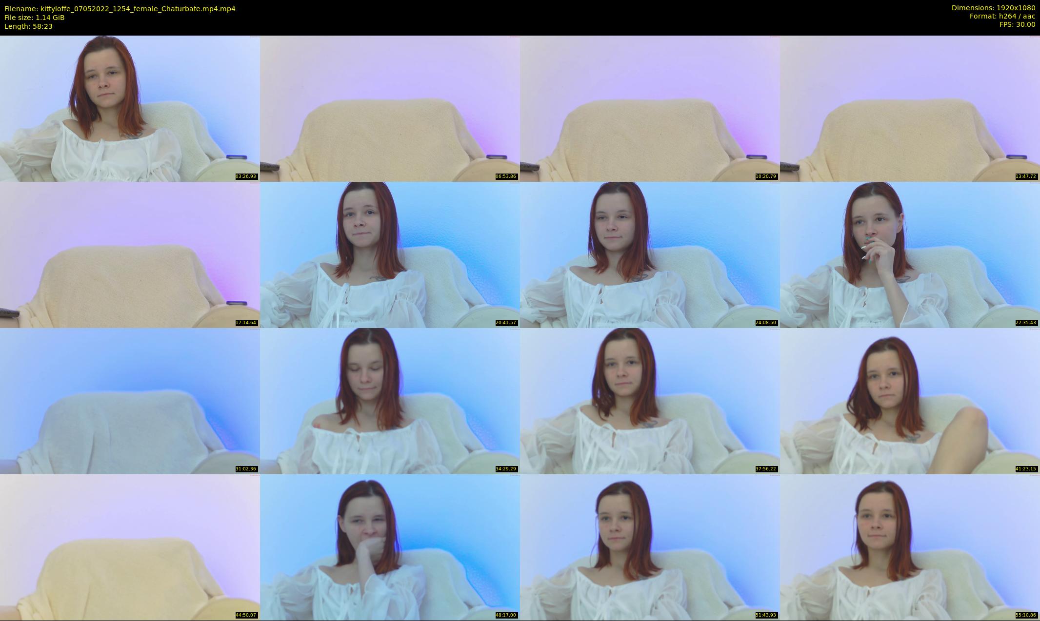 kittyloffe — 59 minute Chaturbate female cam show recording, 1080p, May 7, 2022