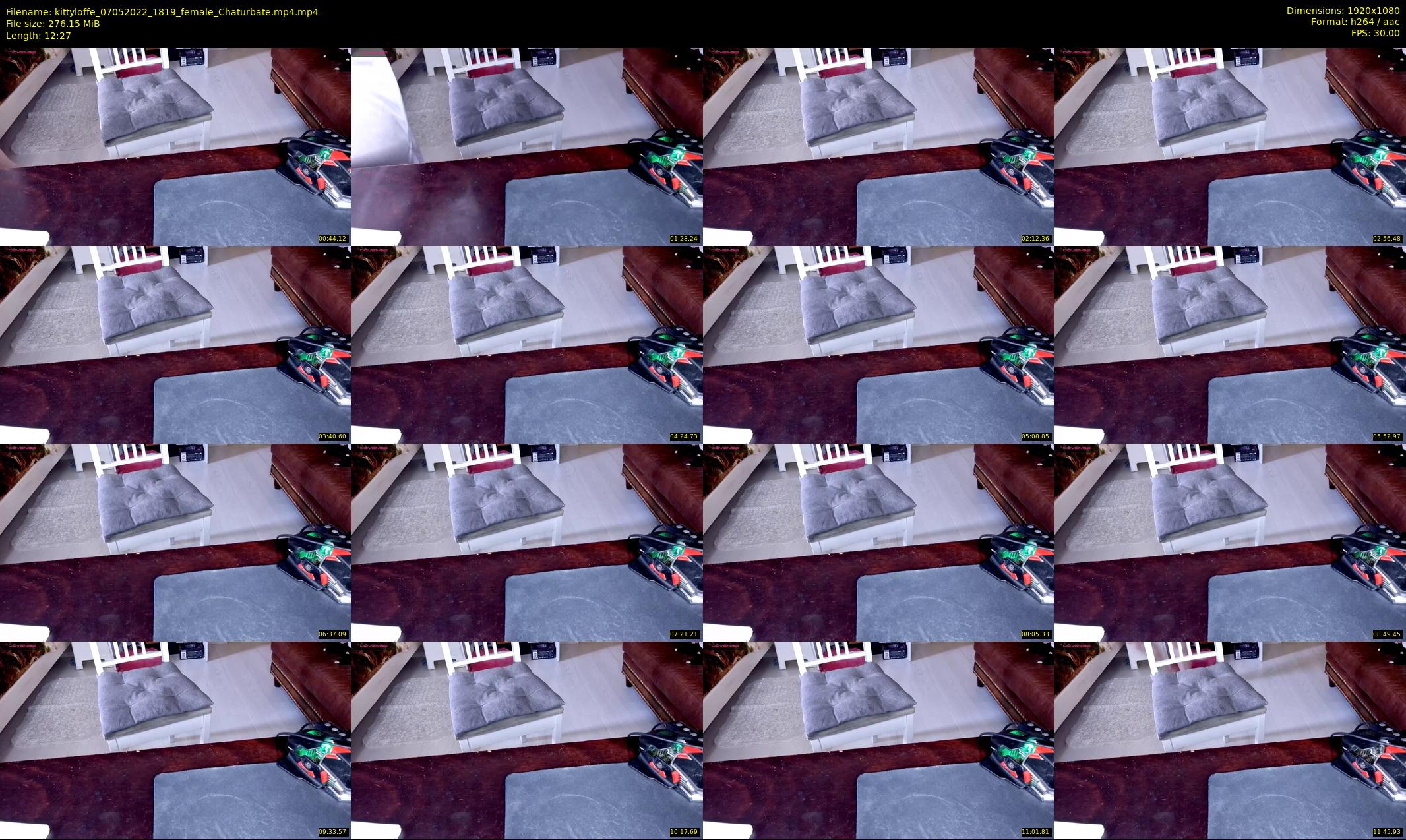 kittyloffe — 13 minute Chaturbate female cam show recording, 1080p, May 7, 2022