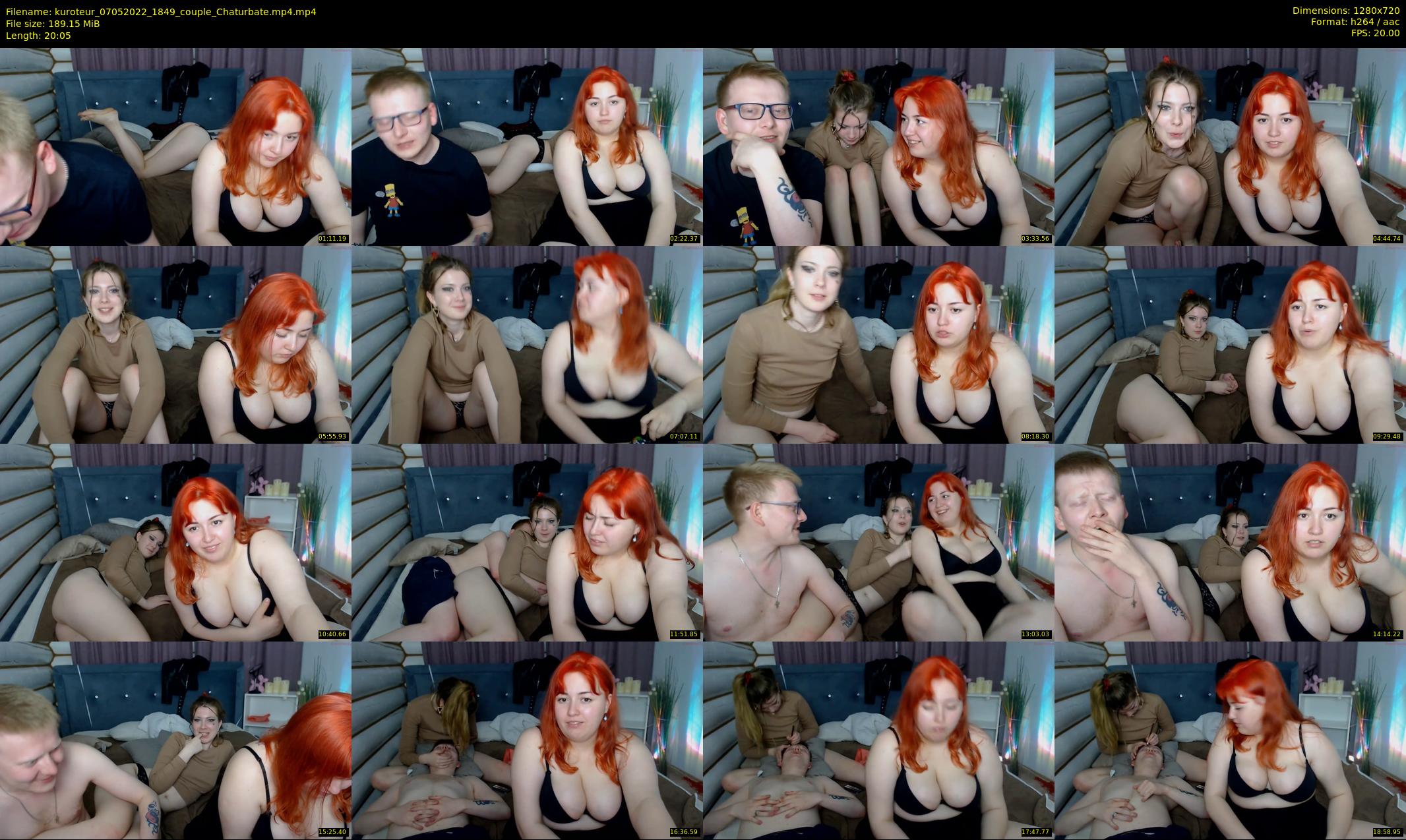 kuroteur — 21 minute Chaturbate couple cam show recording, 720p, May 7, 2022
