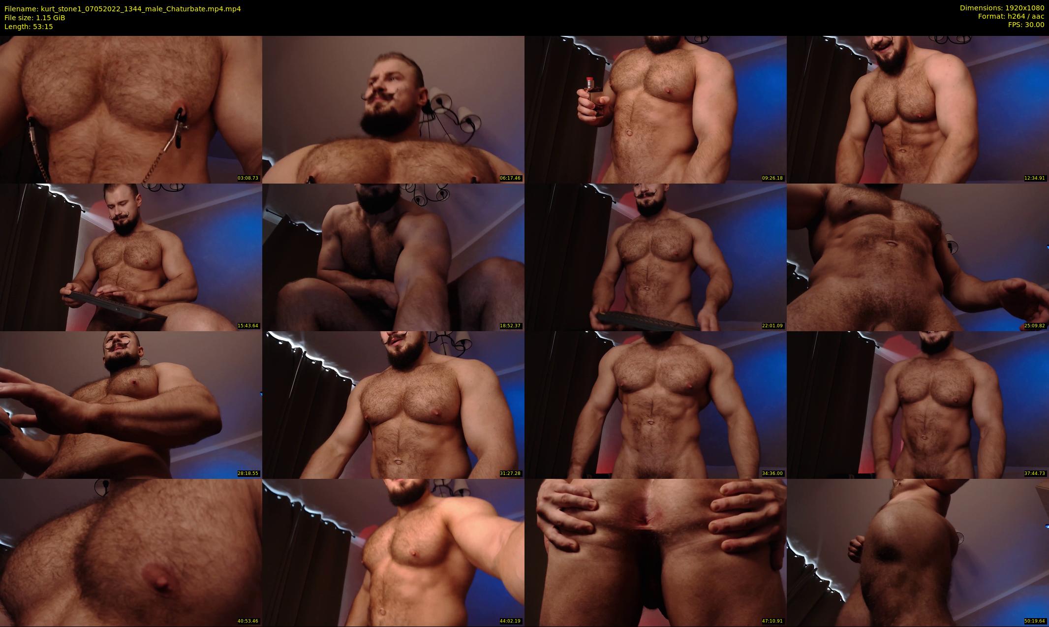 kurt_stone1 — 54 minute Chaturbate male cam show recording, 1080p, May 7, 2022