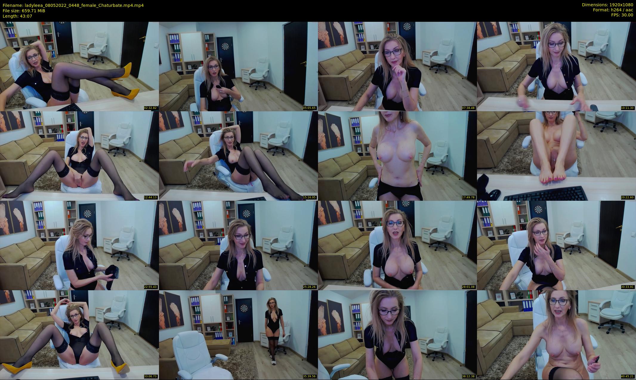 ladyleea — 44 minute Chaturbate female cam show recording, 1080p, May 8, 2022