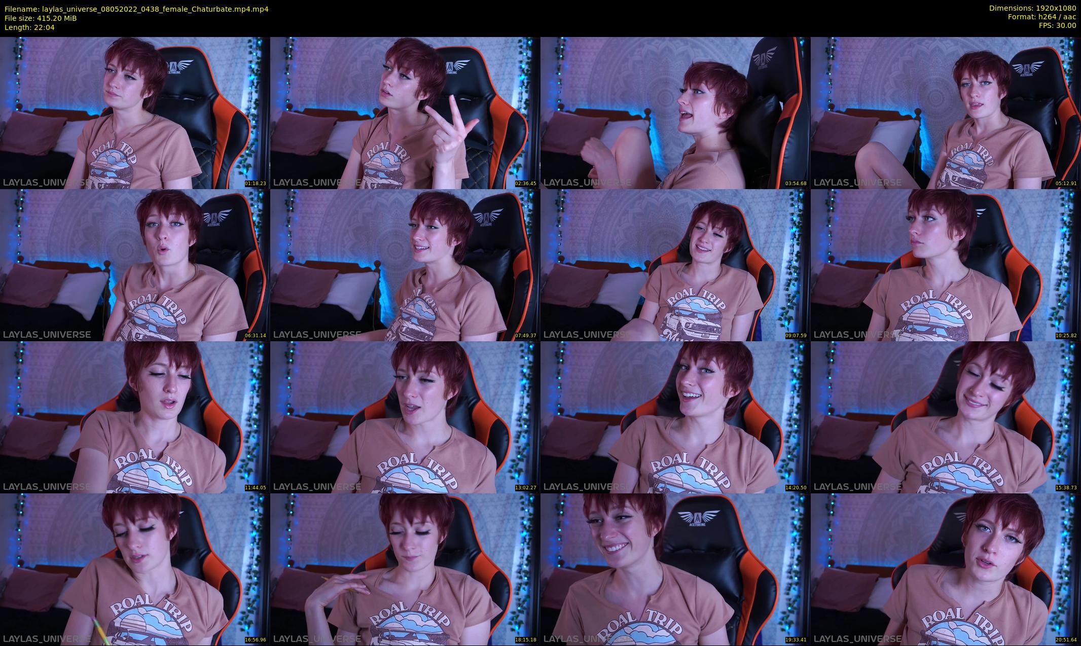 laylas_universe — 23 minute Chaturbate female cam show recording, 1080p, May 8, 2022