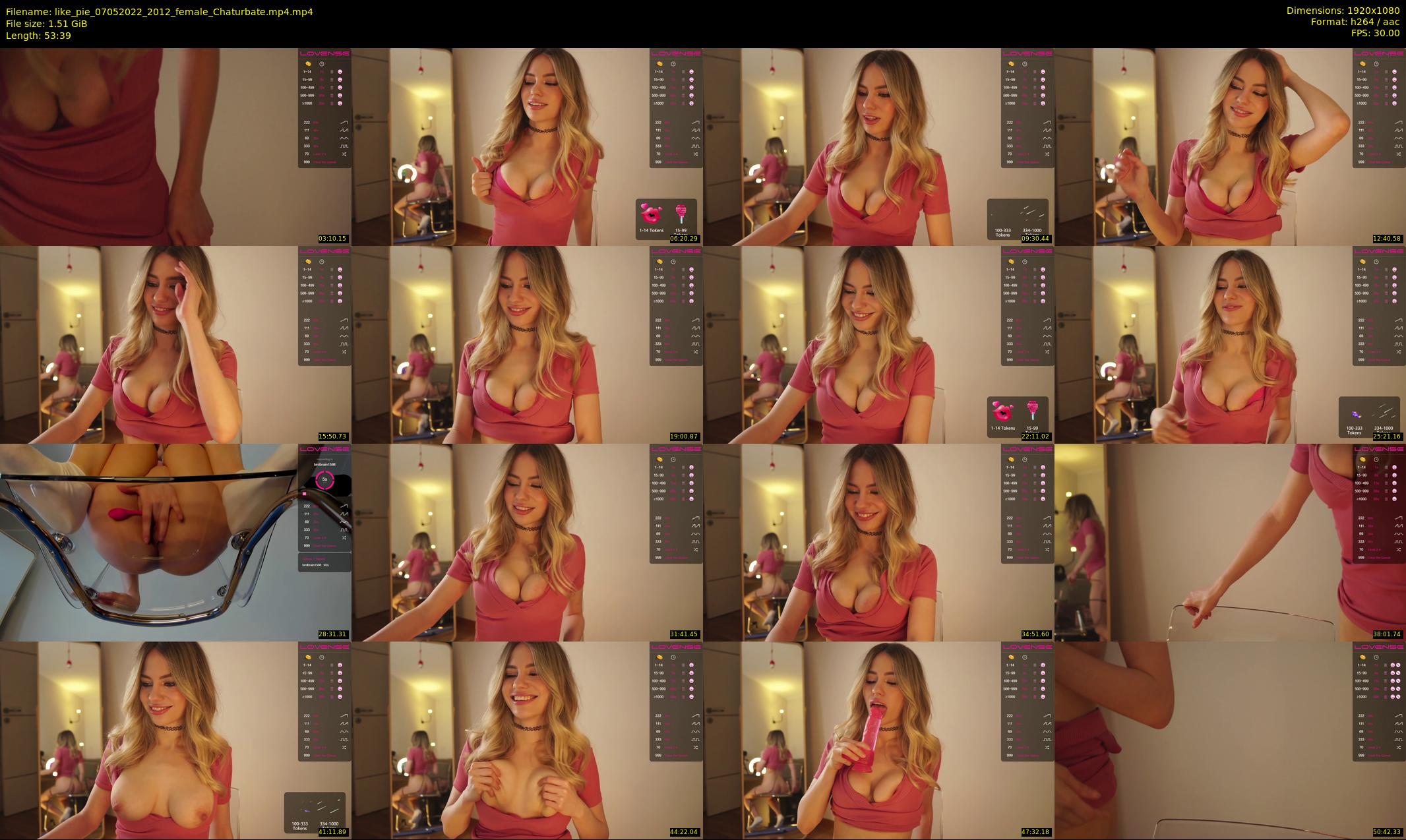 like_pie — 54 minute Chaturbate couple cam show recording, 1080p, May 7, 2022