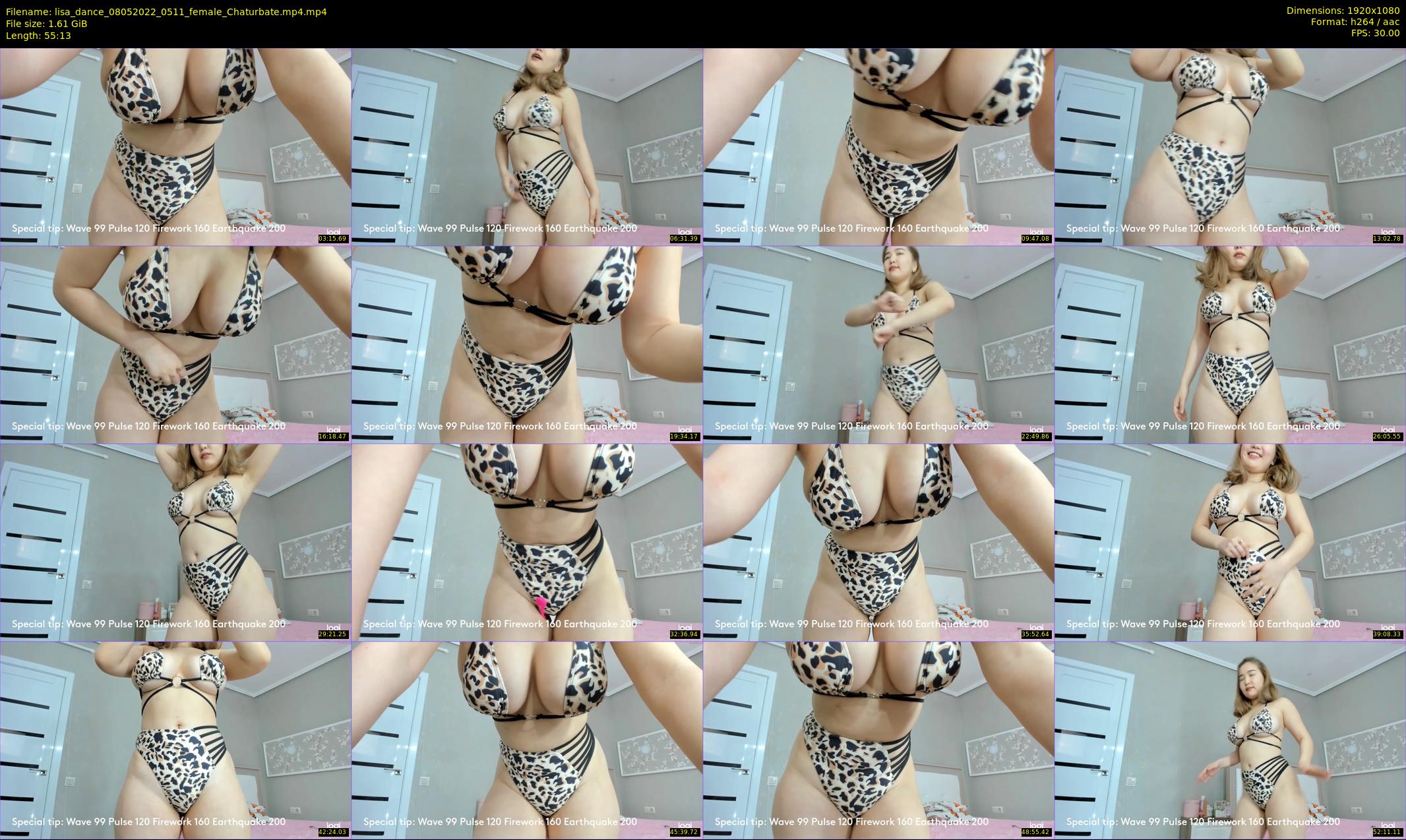 lisa_dance — 56 minute Chaturbate female cam show recording, 1080p, May 8, 2022