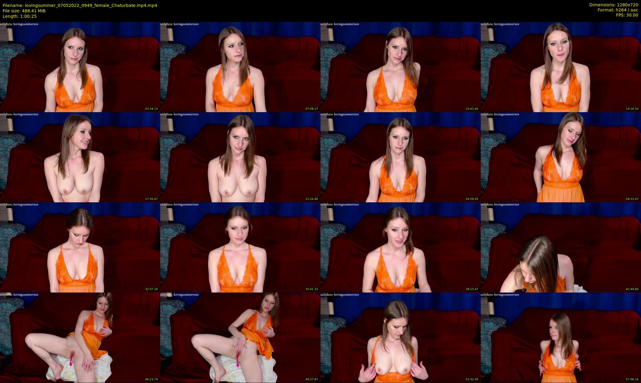 lovingsummer — 61 minute Chaturbate female cam show recording, 720p, May 7, 2022