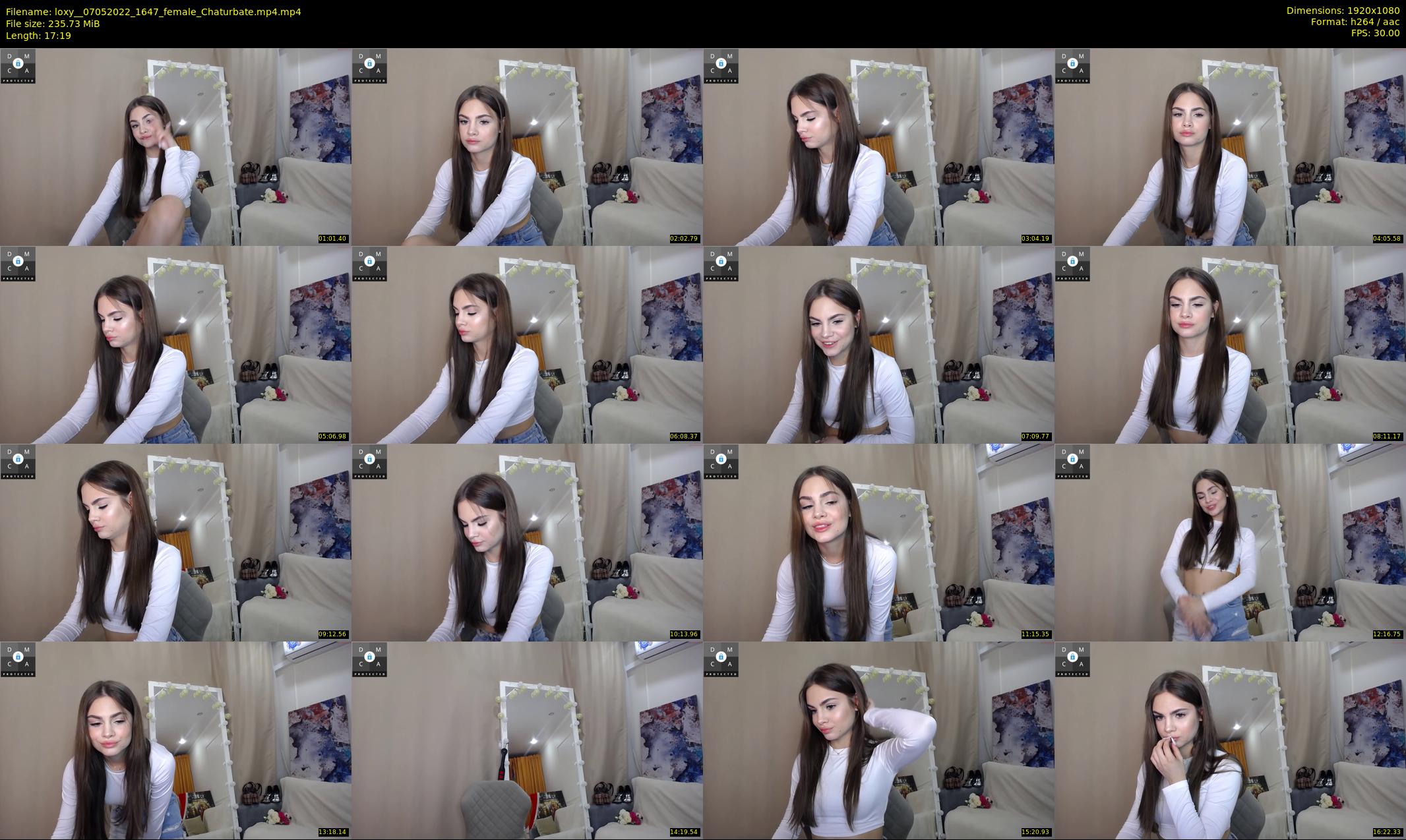 loxy_ — 18 minute Chaturbate female cam show recording, 1080p, May 7, 2022