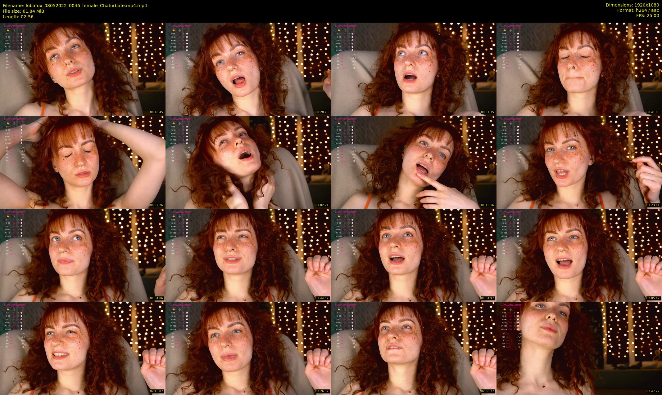 lubafox — 3 minute Chaturbate female cam show recording, 1080p, May 8, 2022