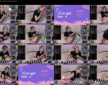 lunasparkles — 64 minute Chaturbate female cam show recording, 1080p, May 7, 2022