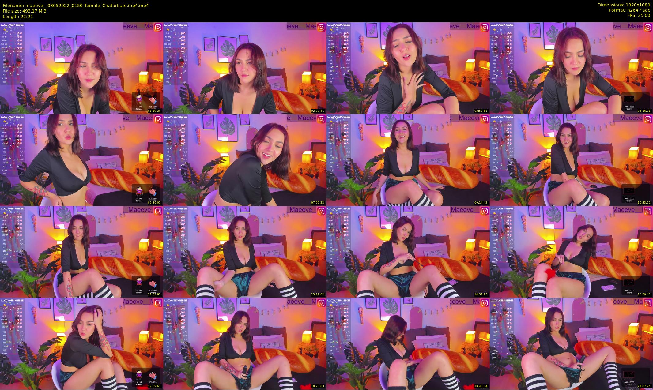 maeeve_ — 23 minute Chaturbate female cam show recording, 1080p, May 8, 2022