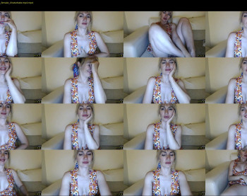 mallinia — 9 minute Chaturbate female cam show recording, 720p, May 8, 2022