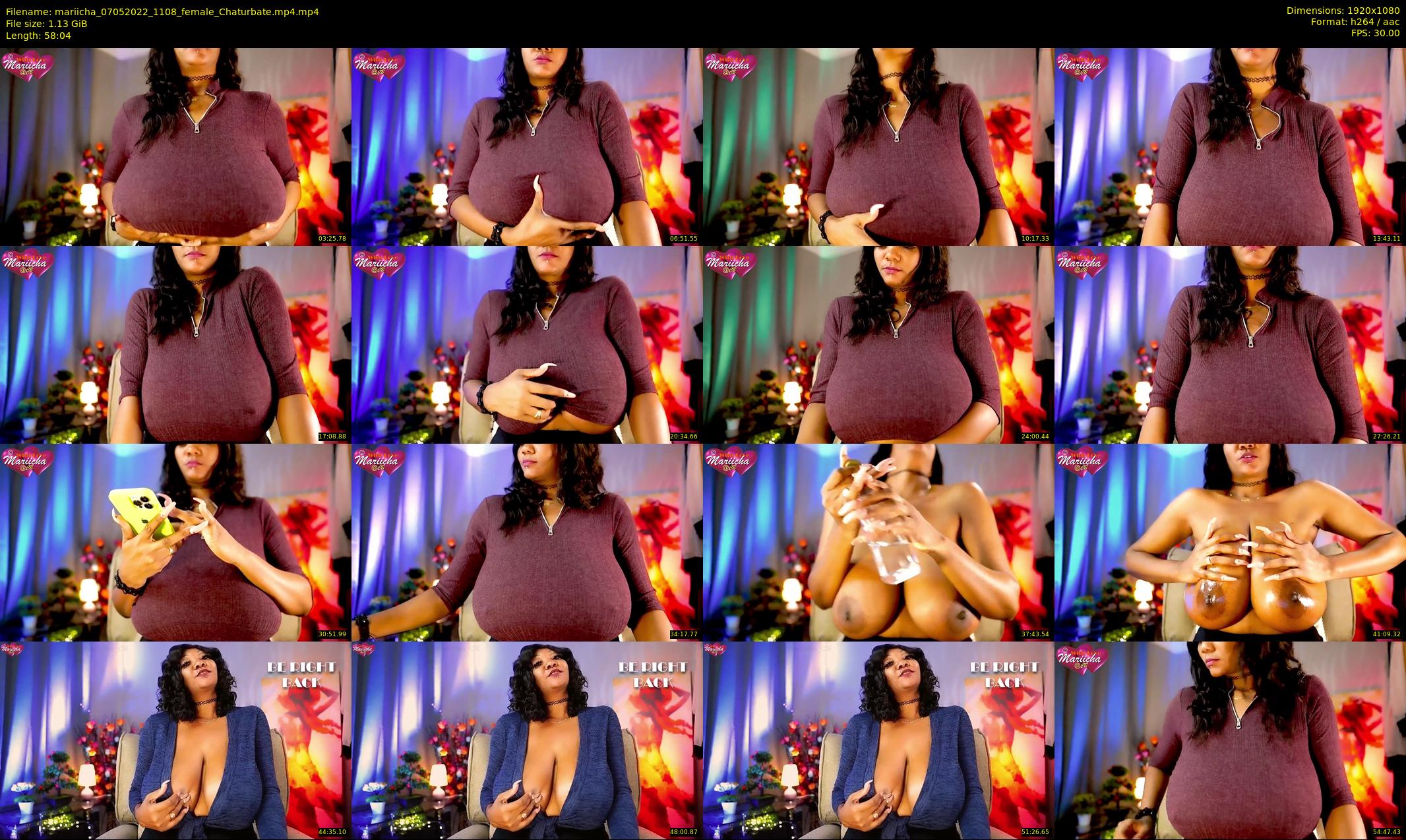 mariicha — 59 minute Chaturbate female cam show recording, 1080p, May 7, 2022