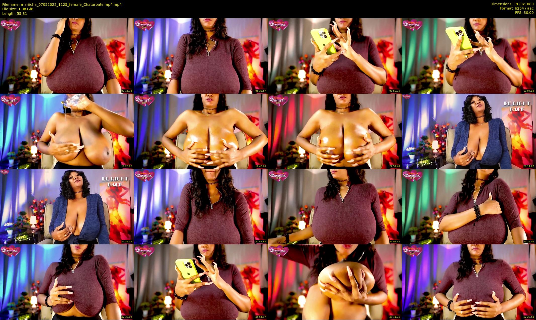 mariicha — 56 minute Chaturbate female cam show recording, 1080p, May 7, 2022