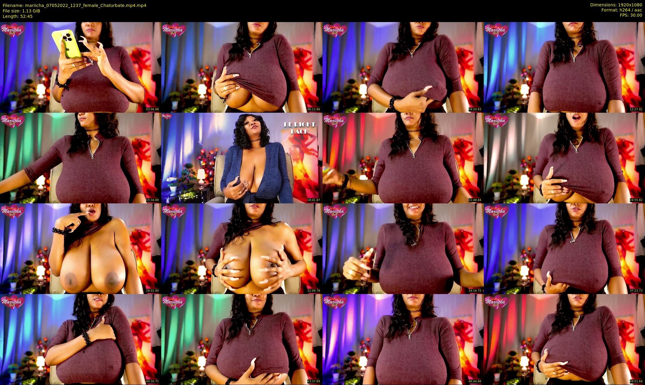 mariicha — 53 minute Chaturbate female cam show recording, 1080p, May 7, 2022