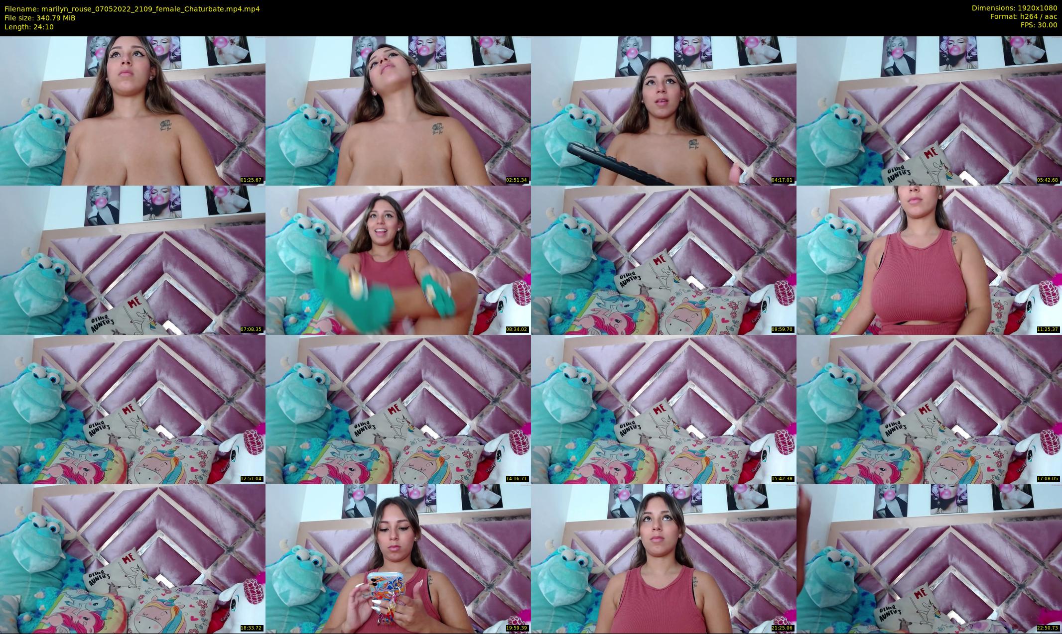 marilyn_rouse — 25 minute Chaturbate female cam show recording, 1080p, May 7, 2022