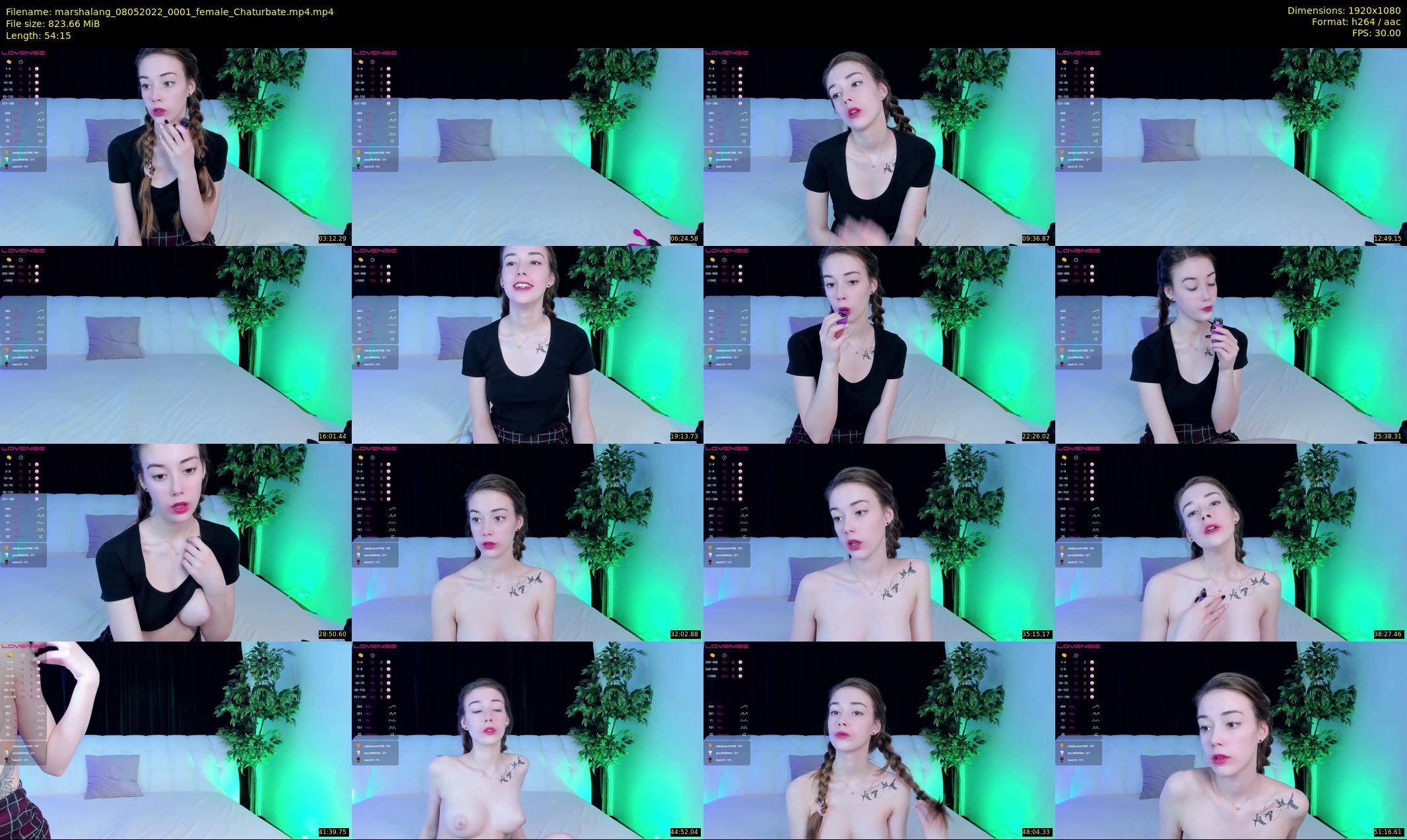 marshalang — 55 minute Chaturbate couple cam show recording, 1080p, May 8, 2022
