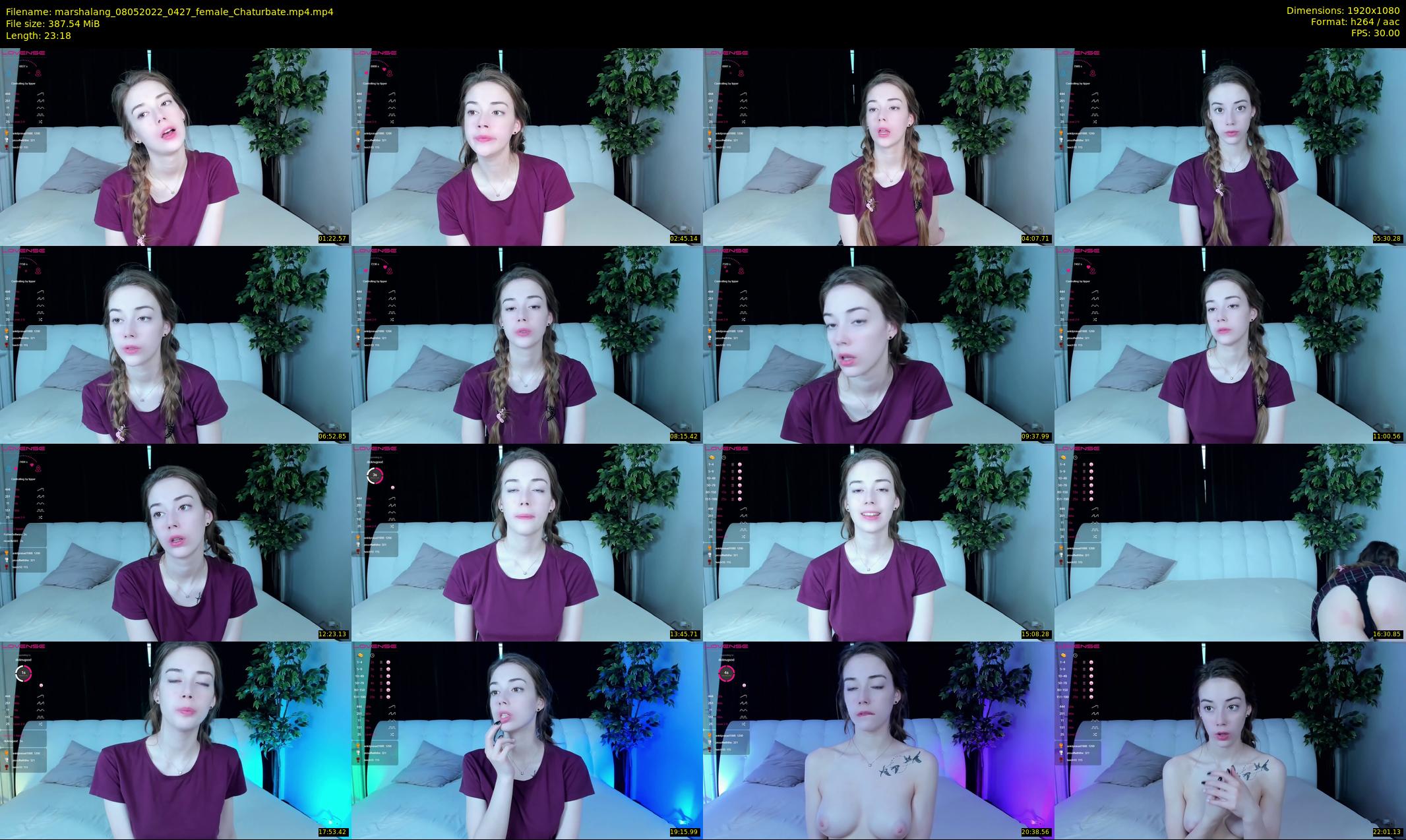 marshalang — 24 minute Chaturbate couple cam show recording, 1080p, May 8, 2022