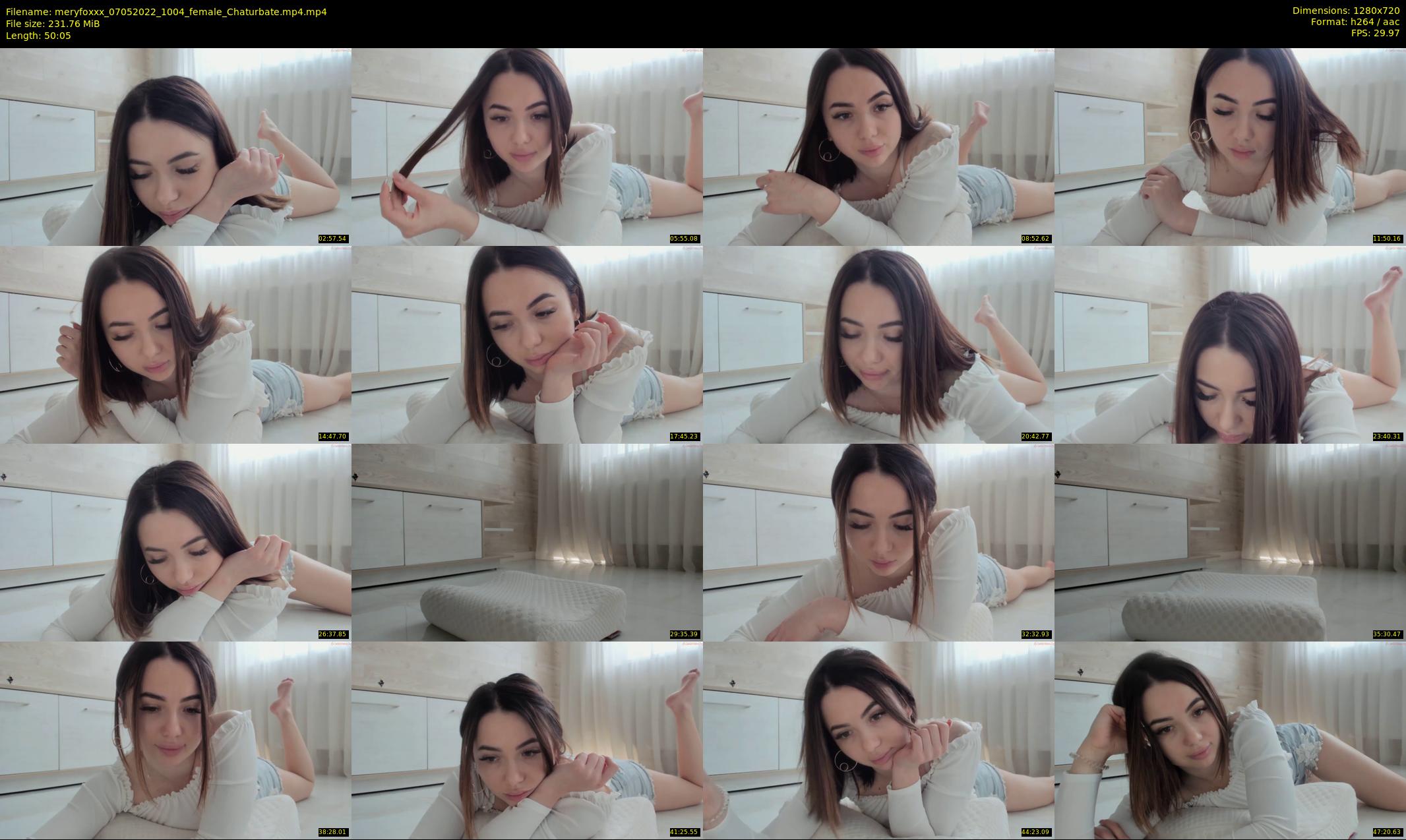 meryfoxxx — 51 minute Chaturbate female cam show recording, 720p, May 7, 2022
