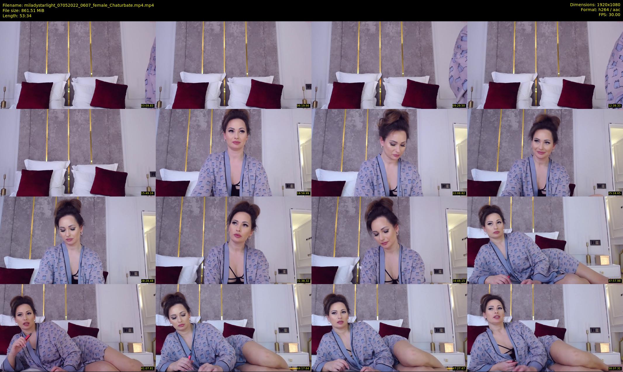 miladystarlight — 54 minute Chaturbate female cam show recording, 1080p, May 7, 2022