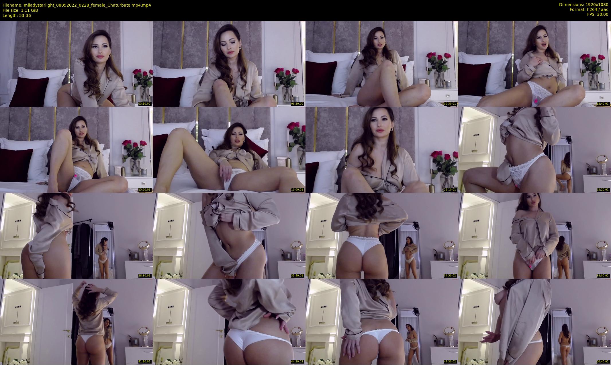 miladystarlight — 54 minute Chaturbate female cam show recording, 1080p, May 8, 2022