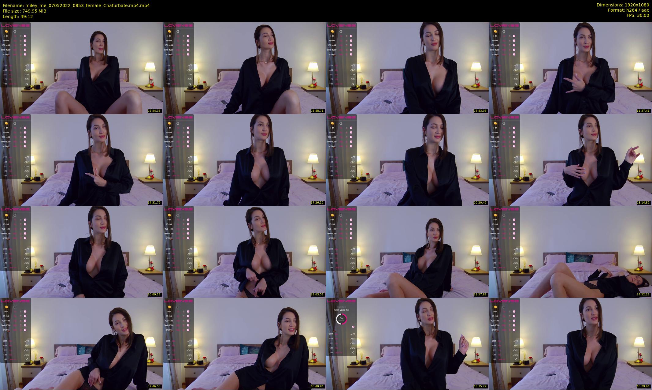 miley_me — 50 minute Chaturbate female cam show recording, 1080p, May 7, 2022