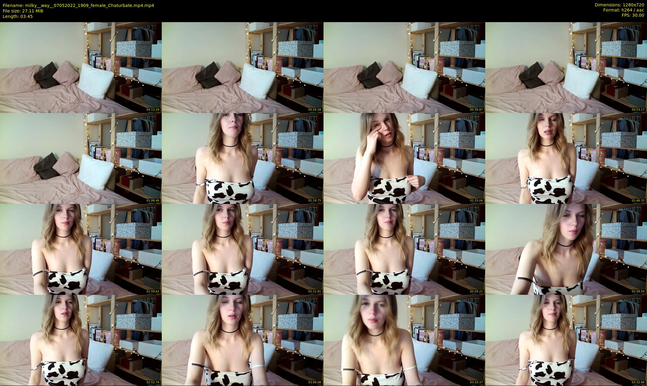 milky__way_ — 4 minute Chaturbate female cam show recording, 720p, May 7, 2022