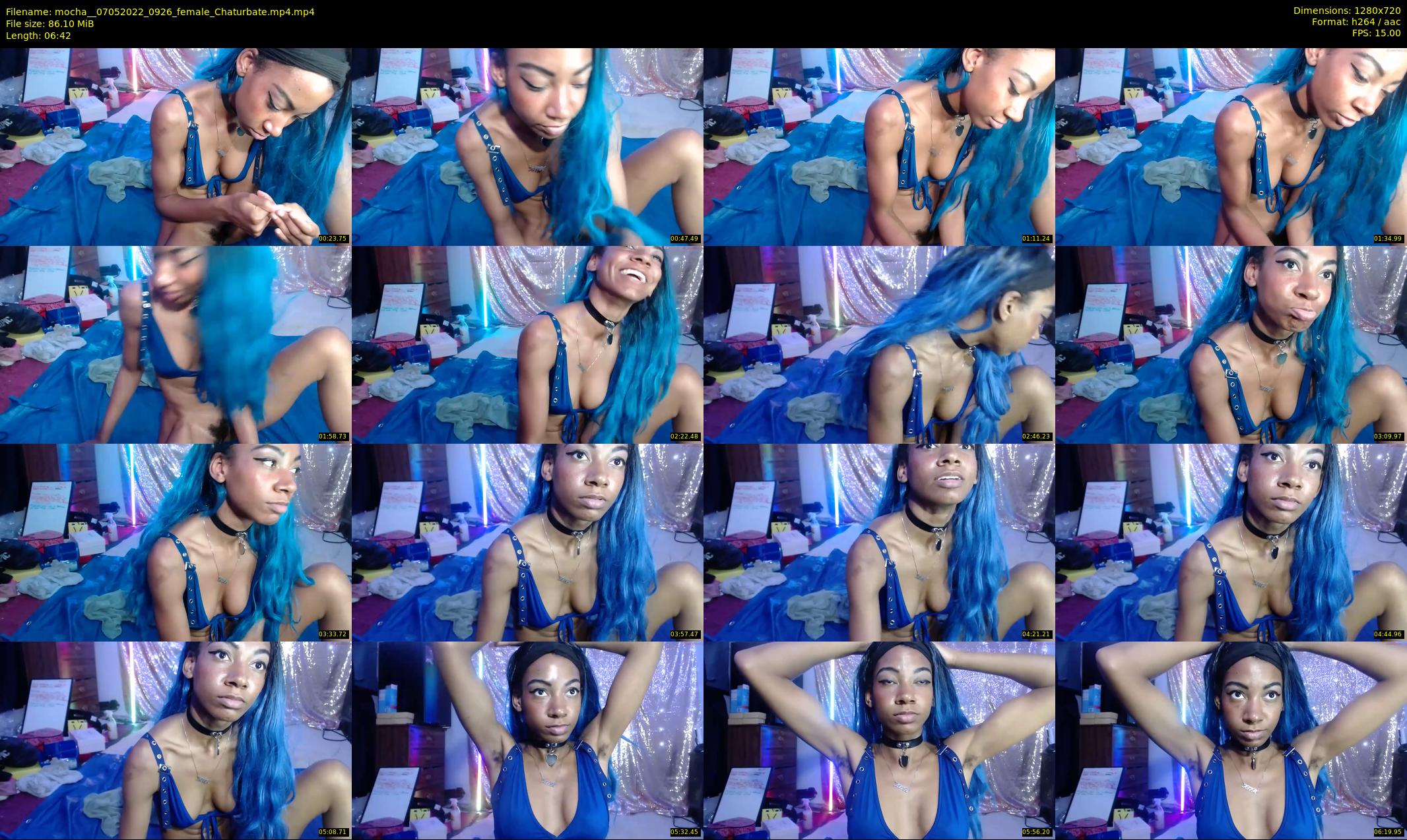 mocha_ — 7 minute Chaturbate female cam show recording, 720p, May 7, 2022