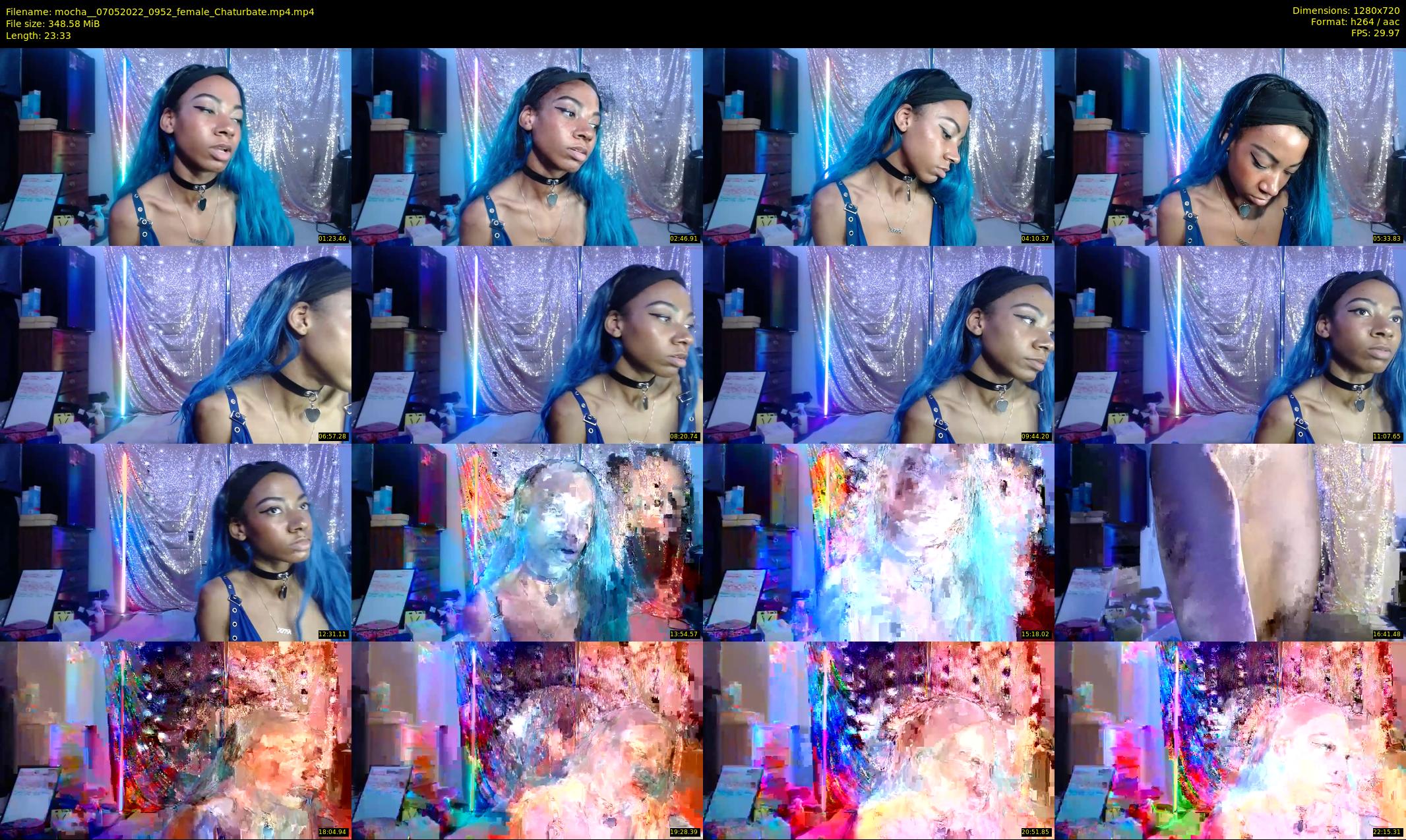 mocha_ — 24 minute Chaturbate female cam show recording, 720p, May 7, 2022
