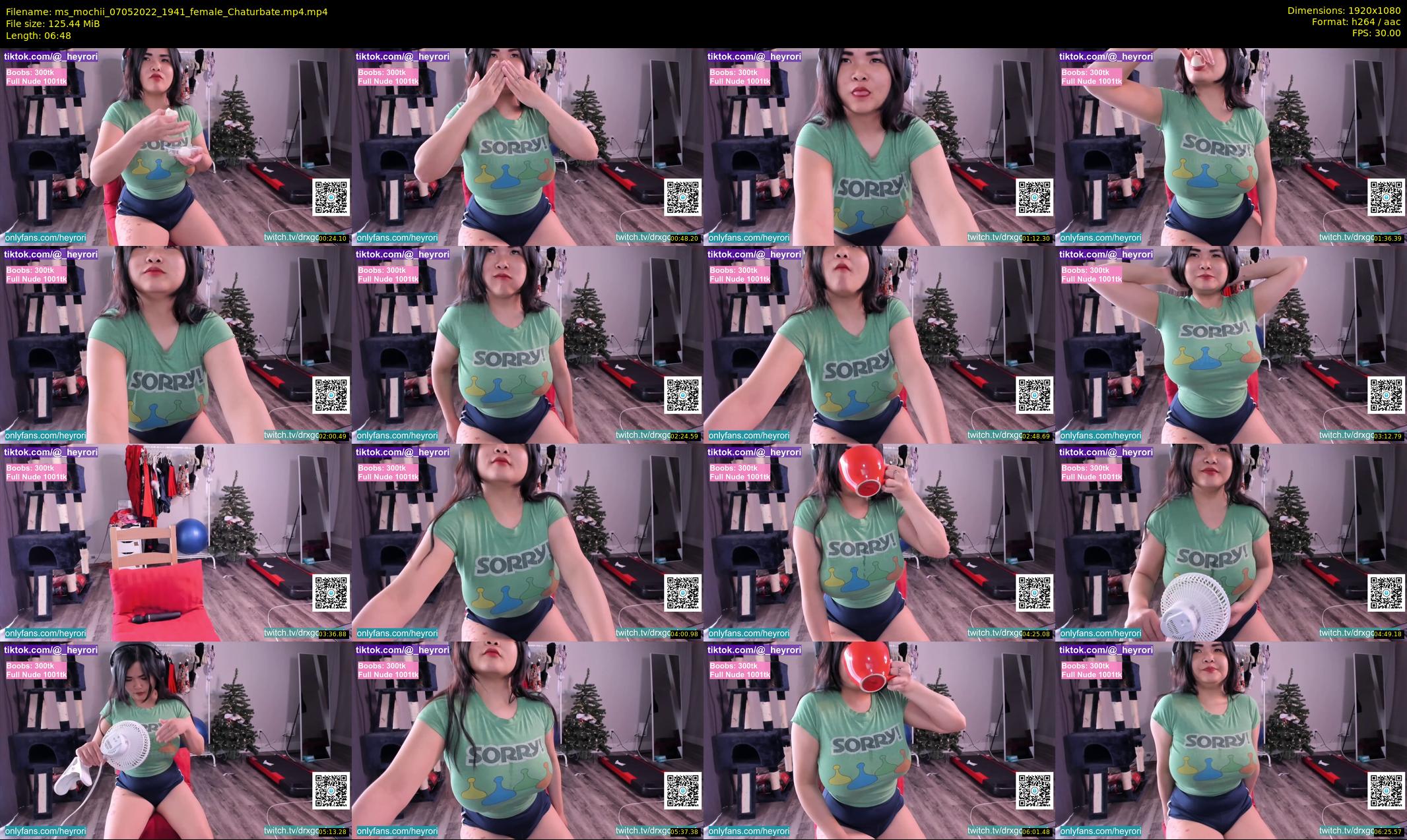 ms_mochii — 7 minute Chaturbate female cam show recording, 1080p, May 7, 2022
