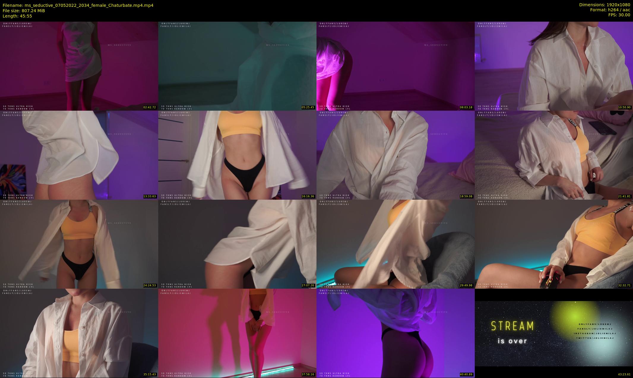ms_seductive — 46 minute Chaturbate female cam show recording, 1080p, May 7, 2022