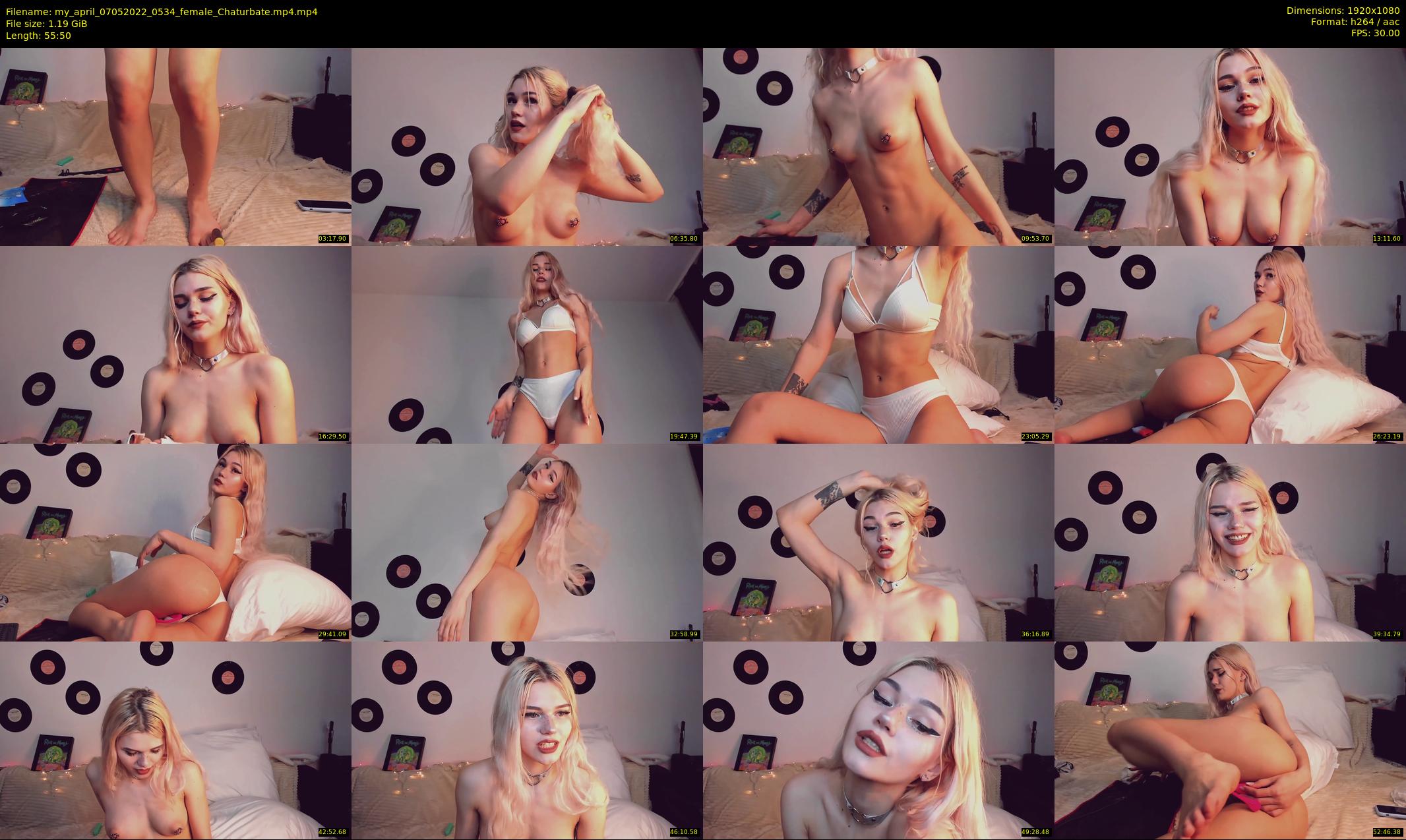 my_april — 56 minute Chaturbate female cam show recording, 1080p, May 7, 2022