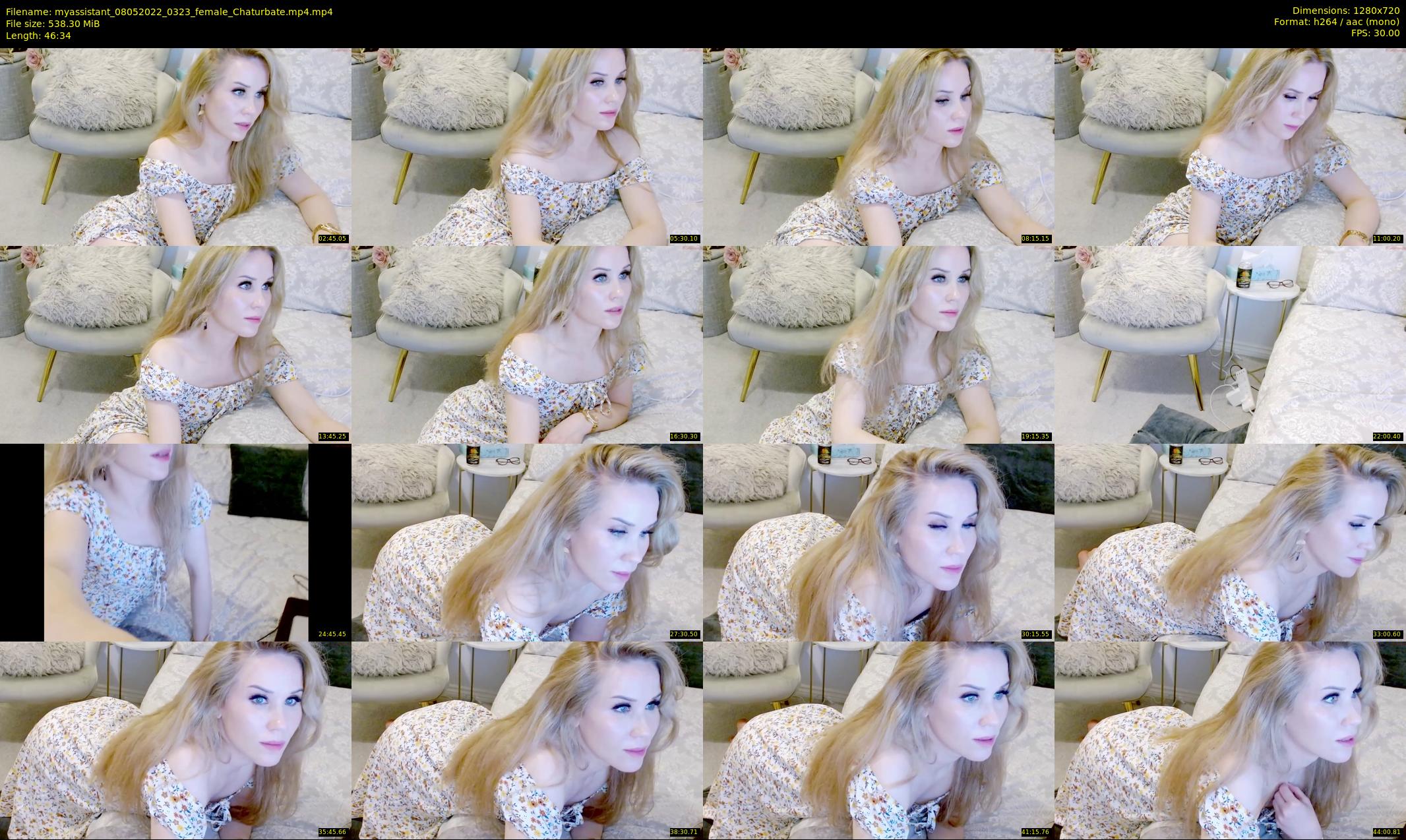 myassistant — 47 minute Chaturbate female cam show recording, 720p, May 8, 2022