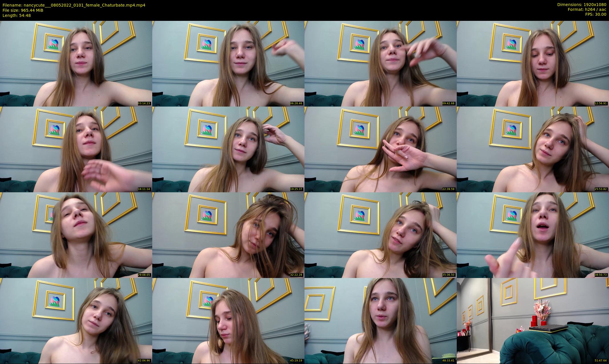 nancycute__ — 55 minute Chaturbate female cam show recording, 1080p, May 8, 2022
