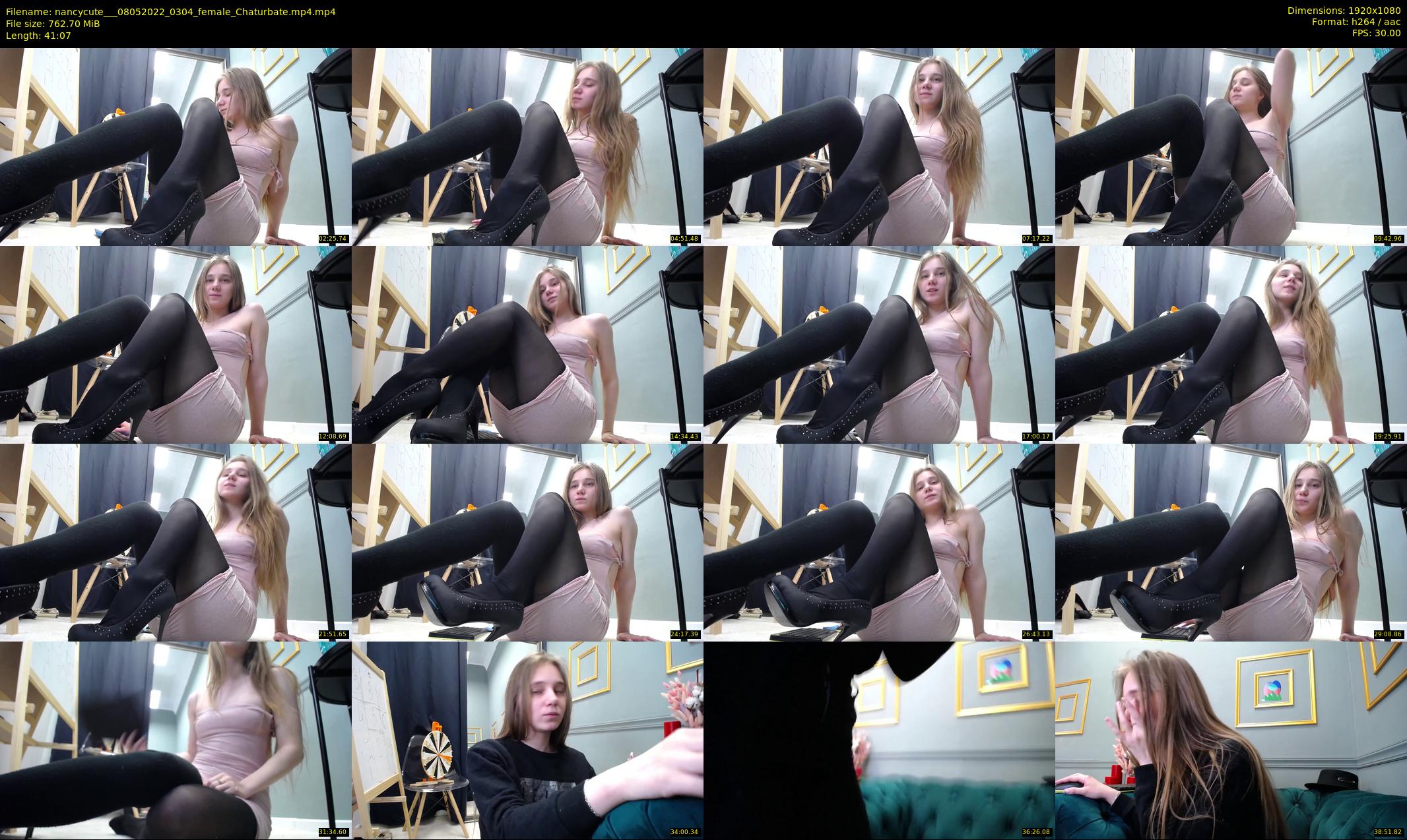 nancycute__ — 42 minute Chaturbate female cam show recording, 1080p, May 8, 2022